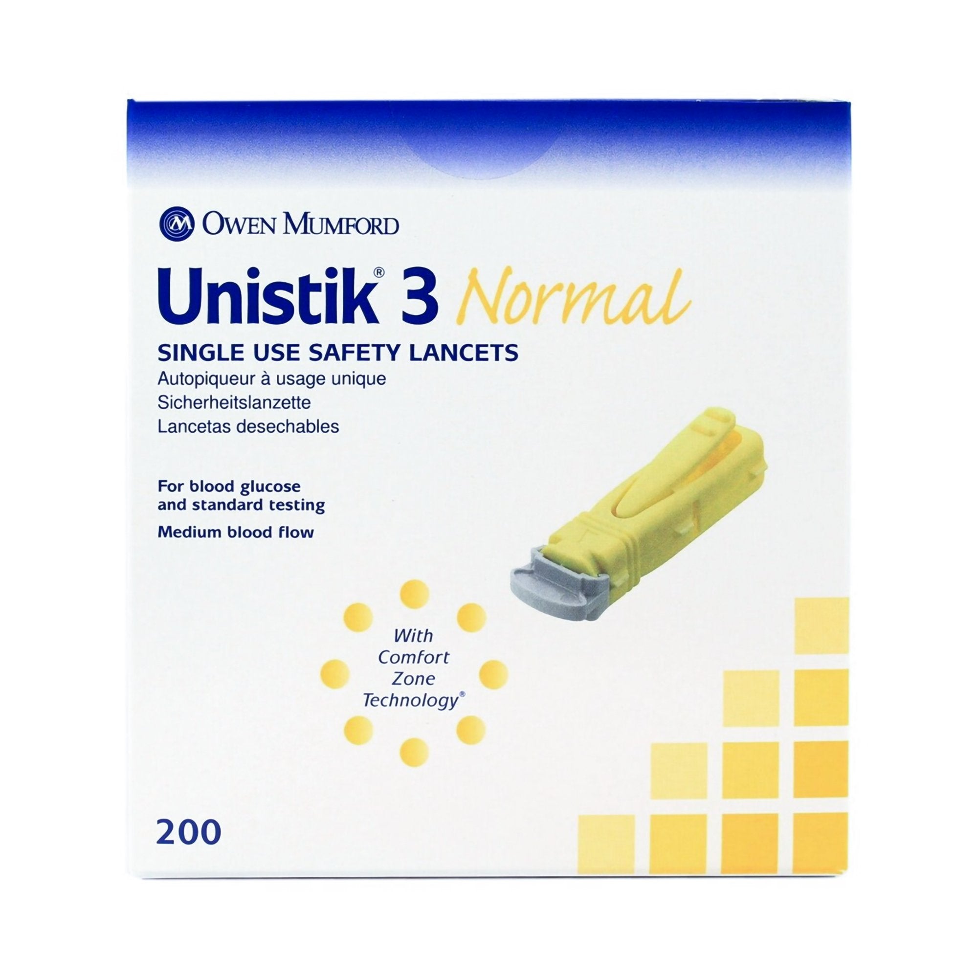 Unistik® 3 Normal Safety Lancet