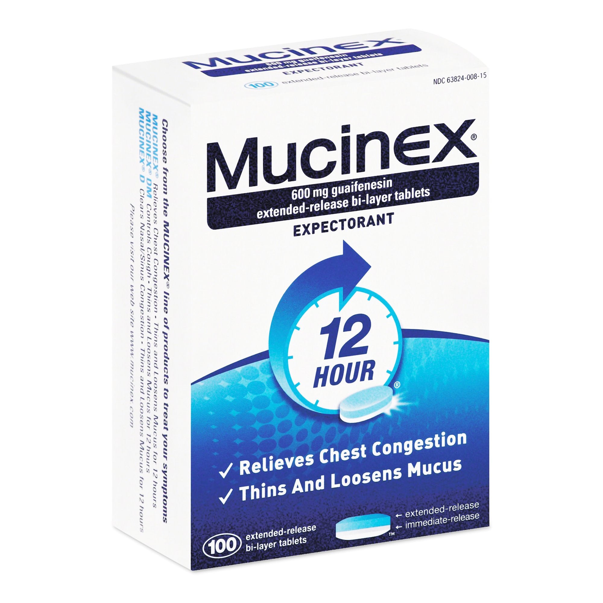 Mucinex® Guaifenesin Cold and Cough Relief