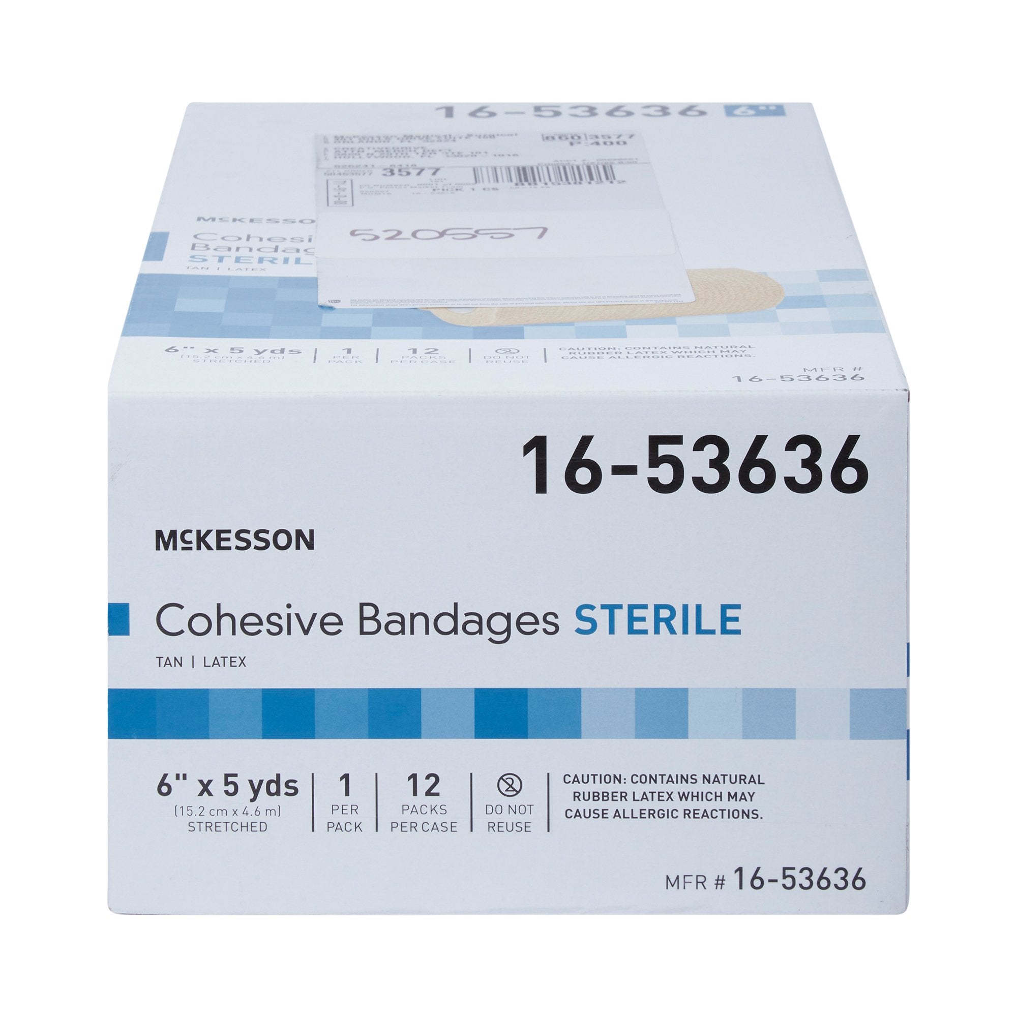 McKesson Self-adherent Closure Cohesive Bandage, 6 Inch x 5 Yard