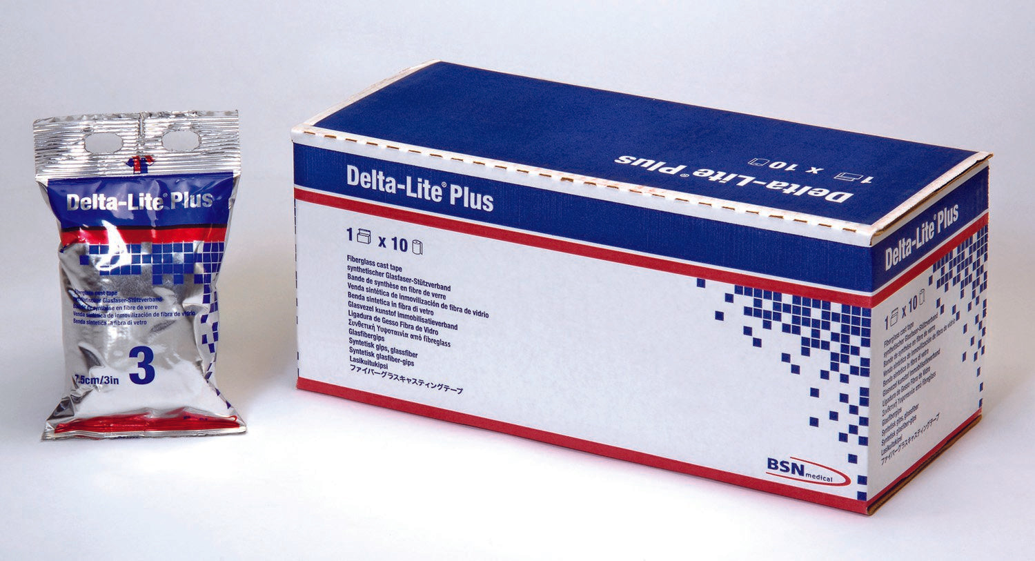 Delta-Lite® Plus Pink Cast Tape, 3 Inch x 4 Yard