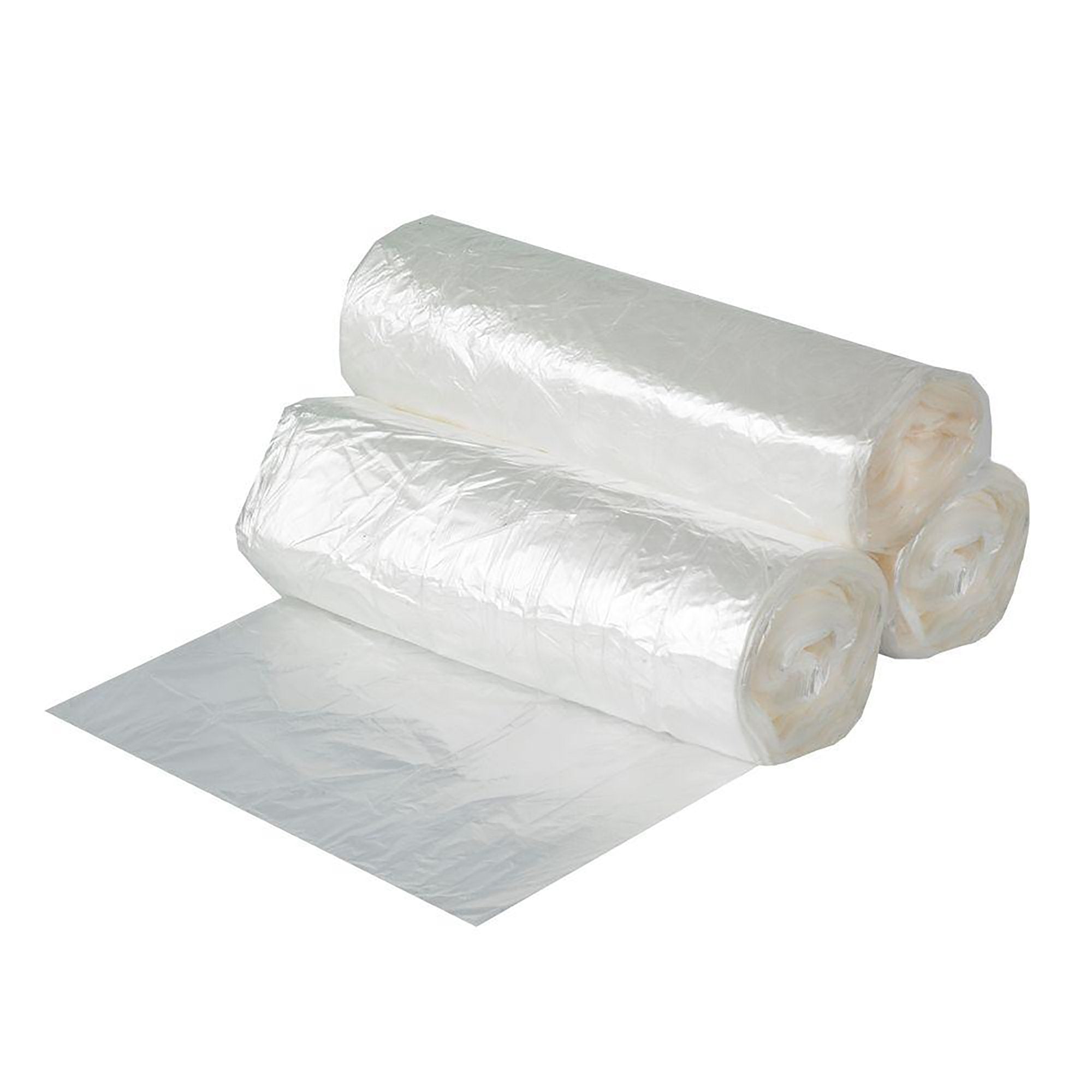 Trash Bag Heritage™ 45 gal. Natural HDPE 12 Mic. 40 X 48 Inch Star Seal Bottom Flat Pack