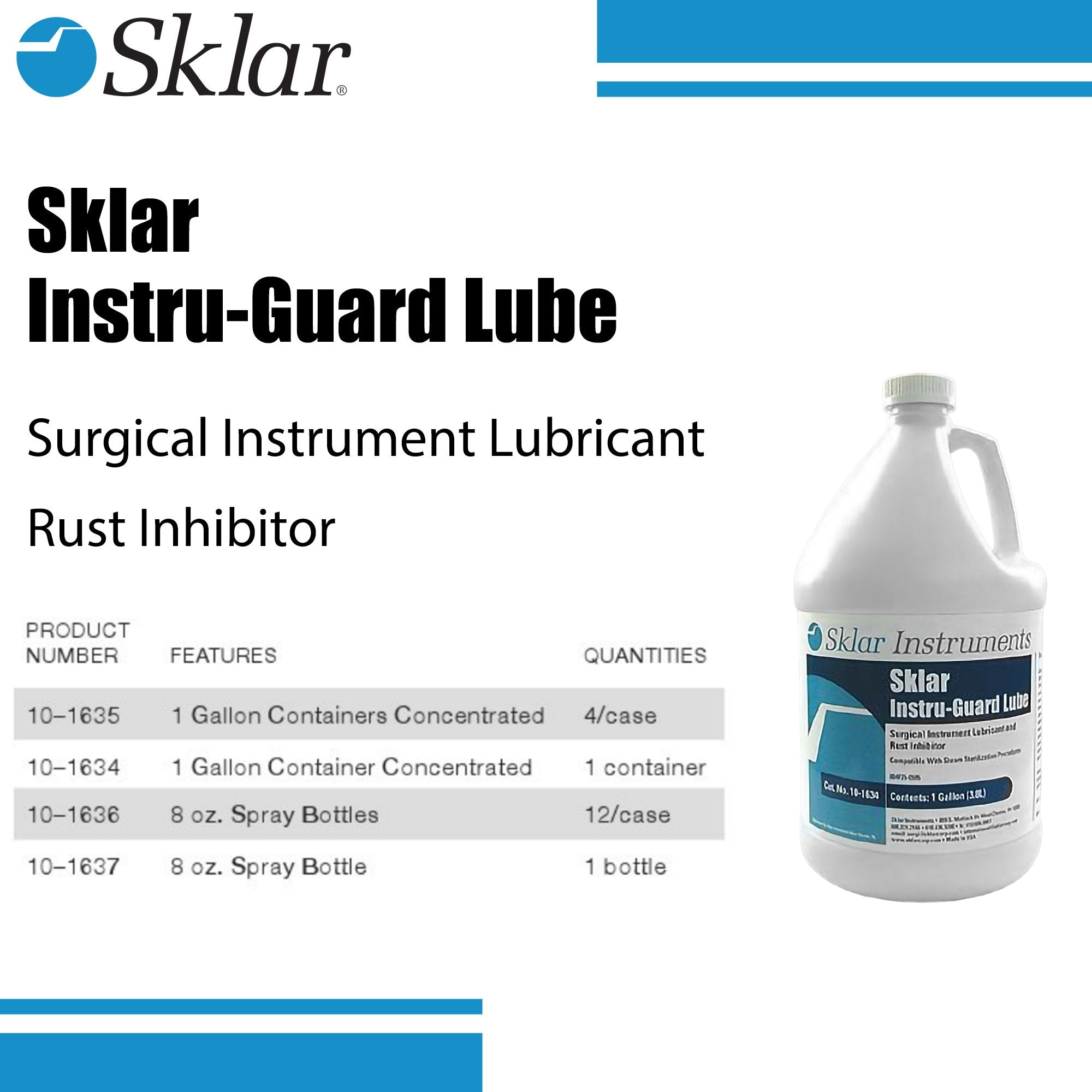 Sklar Instru-Guard™ Lube Instrument Lubricant / Rust Inhibitor