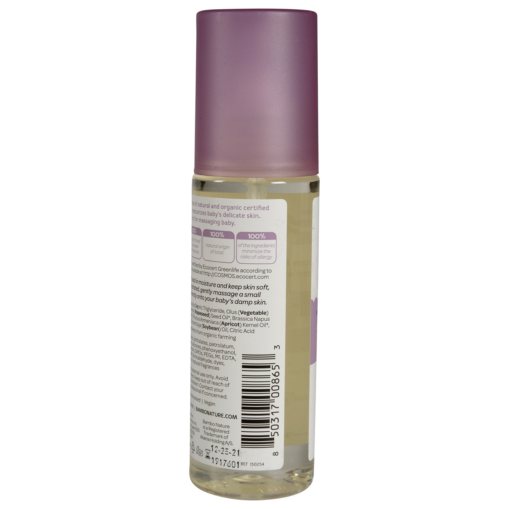 Bath Oil Bambo® Nature Splish Splash 4.9 oz. Bottle Unscented Oil