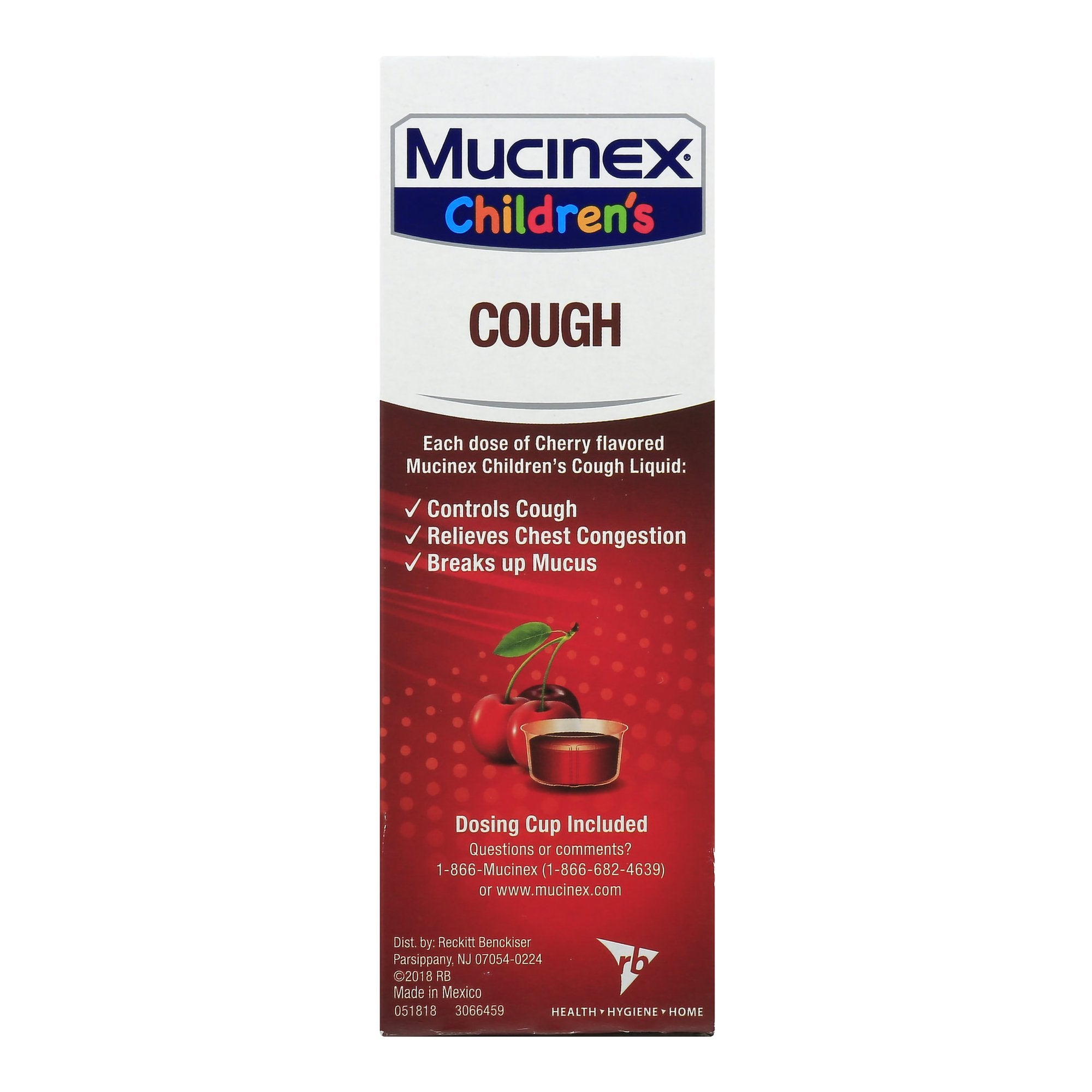 Mucinex® Max Children's Cold and Cough Relief, 4-ounce Bottle