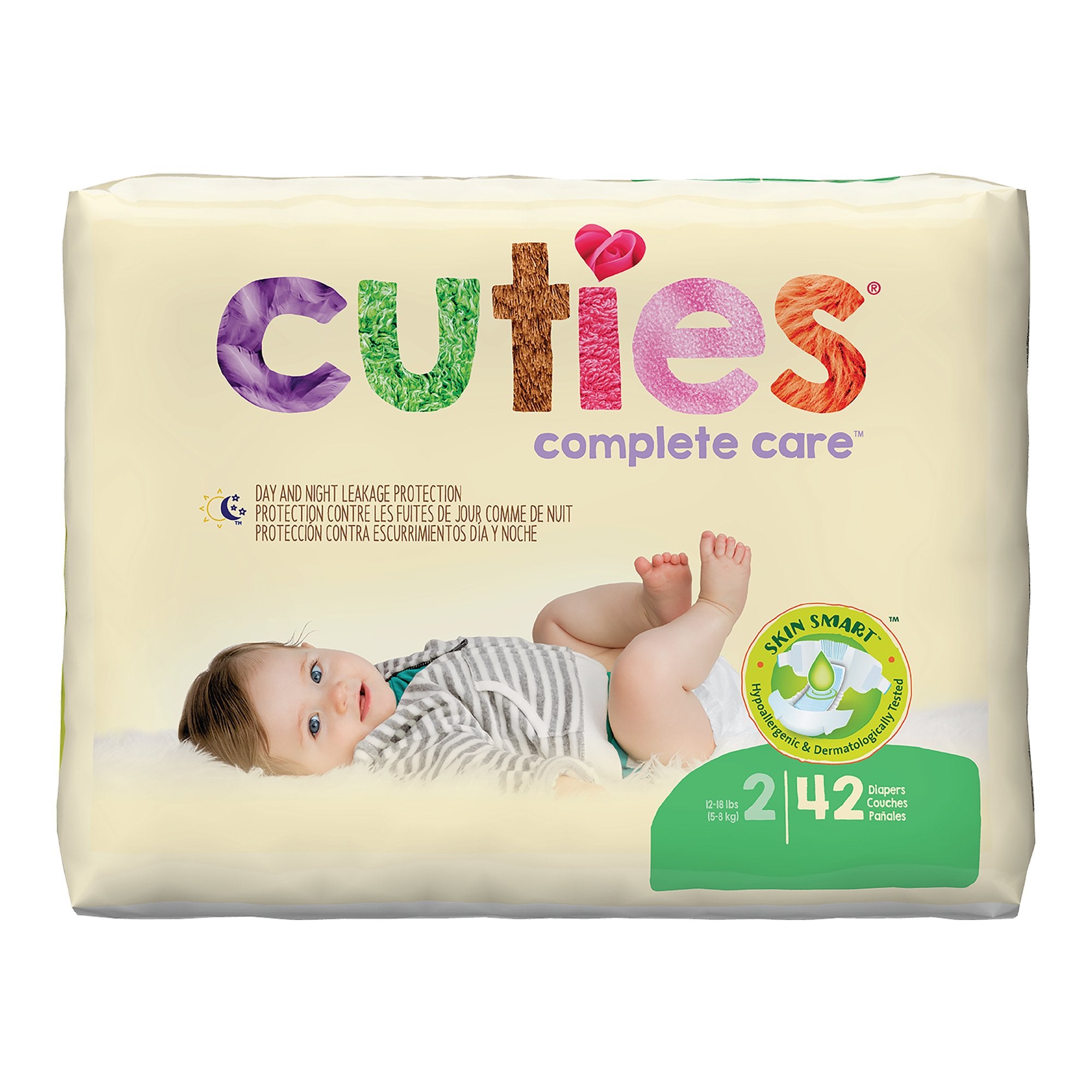 Cuties® Premium Diaper, Size 2