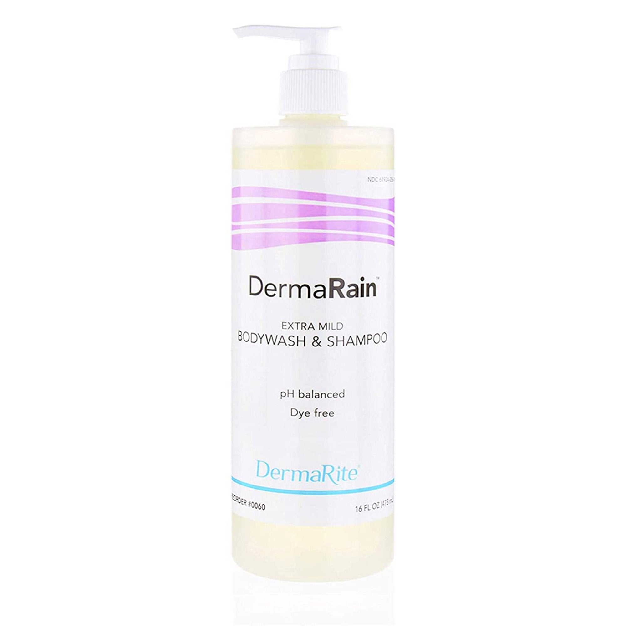 Shampoo and Body Wash DermaRain® 16 oz. Pump Bottle Scented