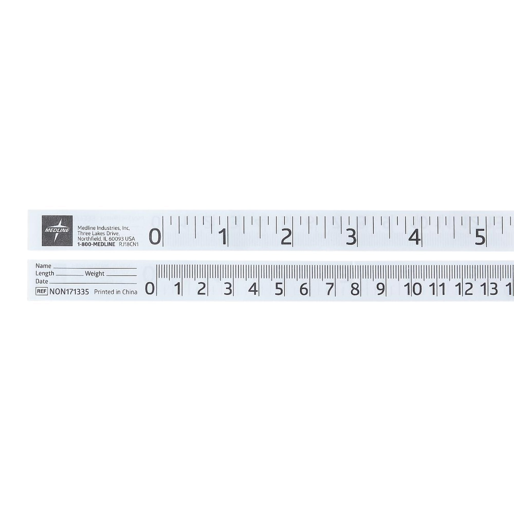 Measurement Tape 36 Inch Paper Disposable Inches / Centimeters