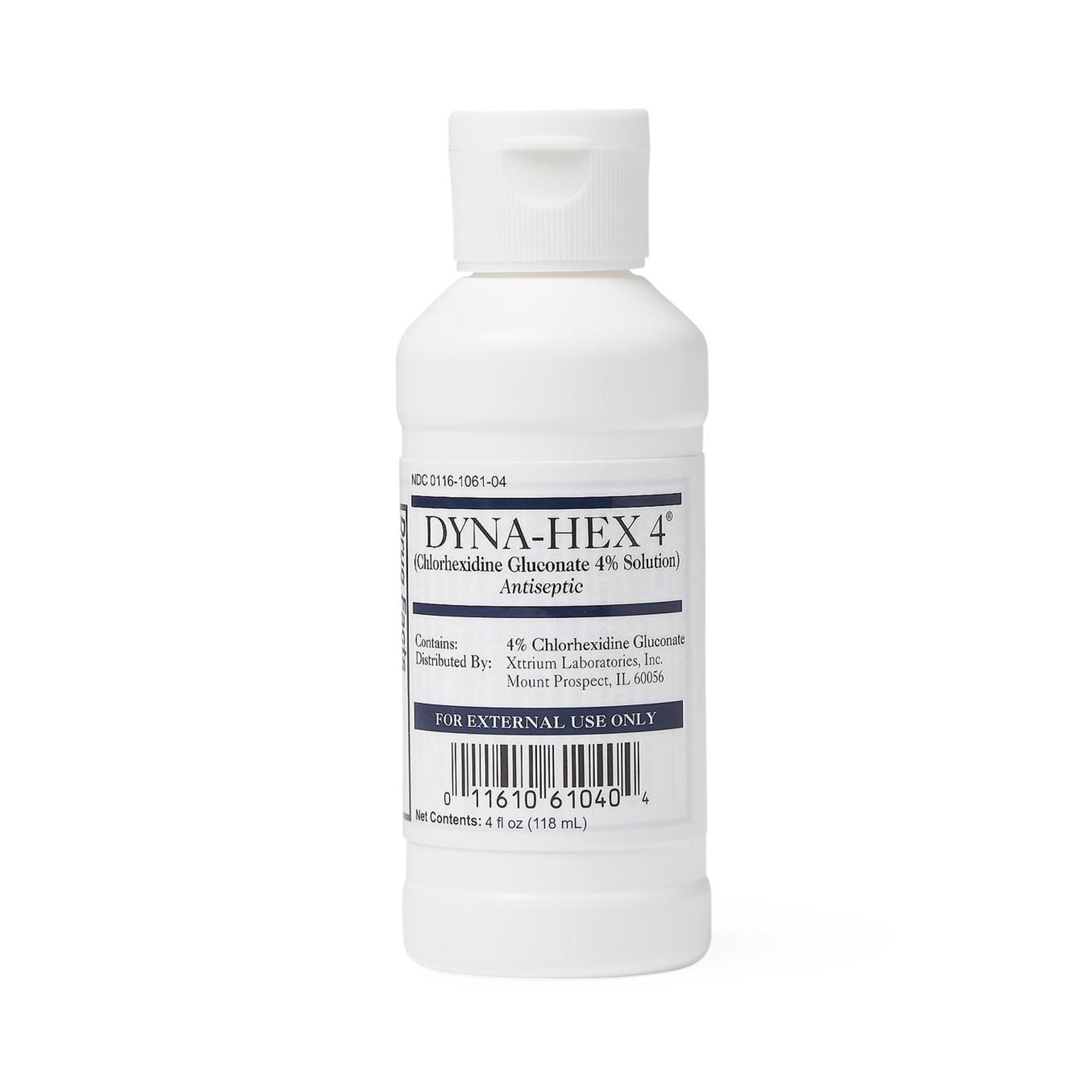 Surgical Scrub Solution Dyna-Hex 4® 4 oz. Bottle 4% Strength CHG (Chlorhexidine Gluconate) NonSterile