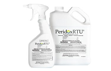 PeridoxRTU® Sporicidal Surface Disinfectant Cleaner Peroxide Based Manual Pour Liquid 1 gal. Jug Vinegar Scent Sterile