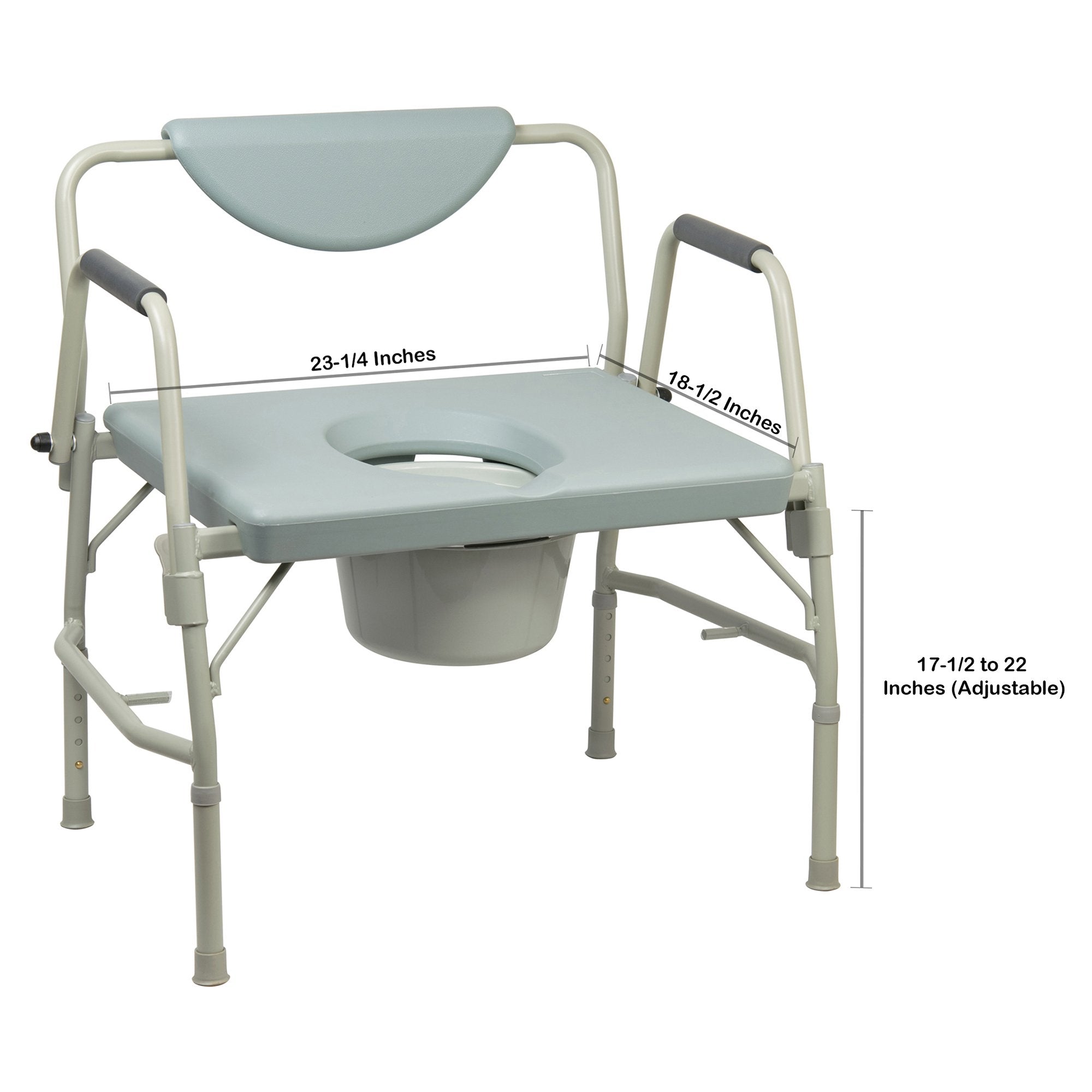 McKesson Bariatric Commode Chair