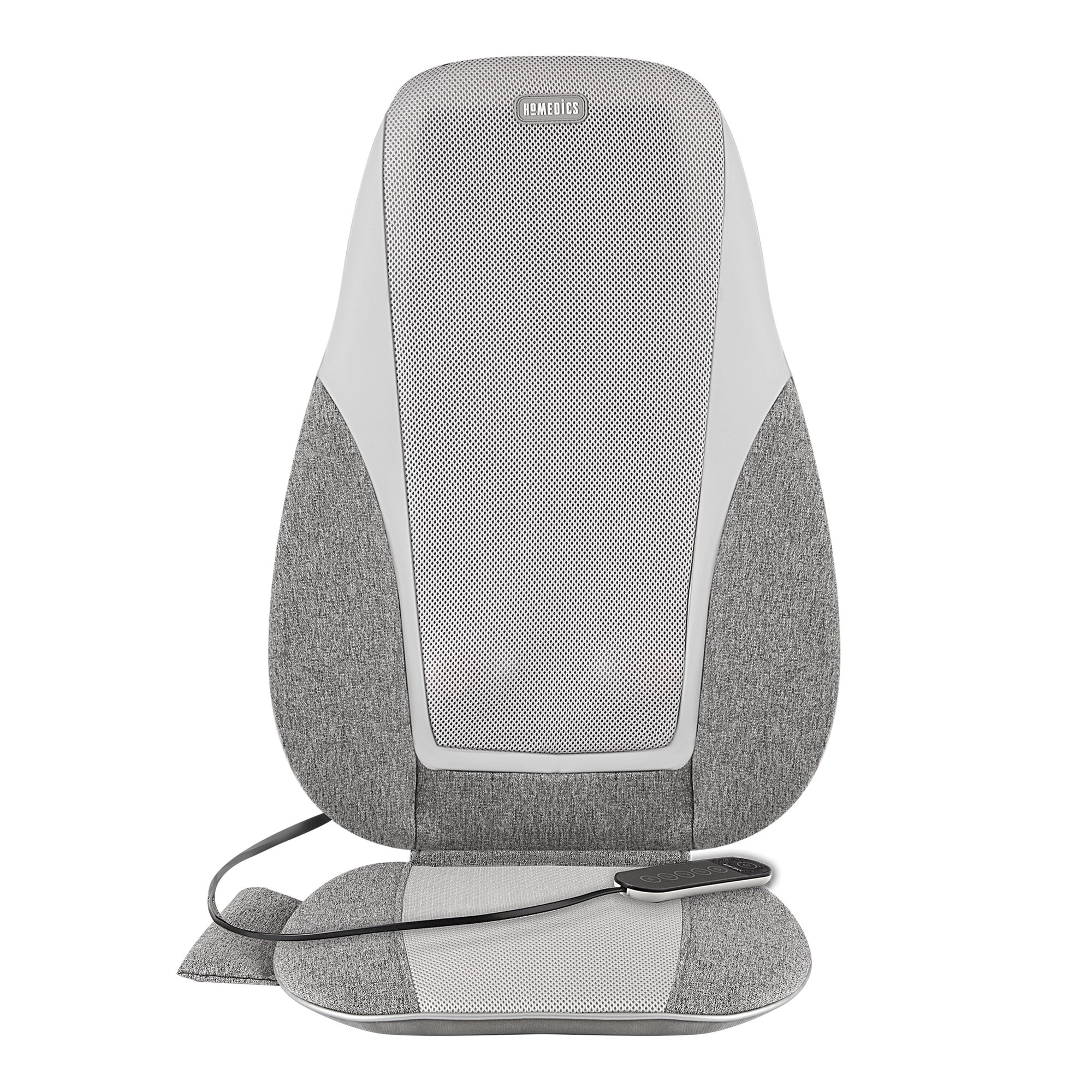 Back Massage Cushion with Heat HoMedics® Shiatsu + Kneading & Vibration