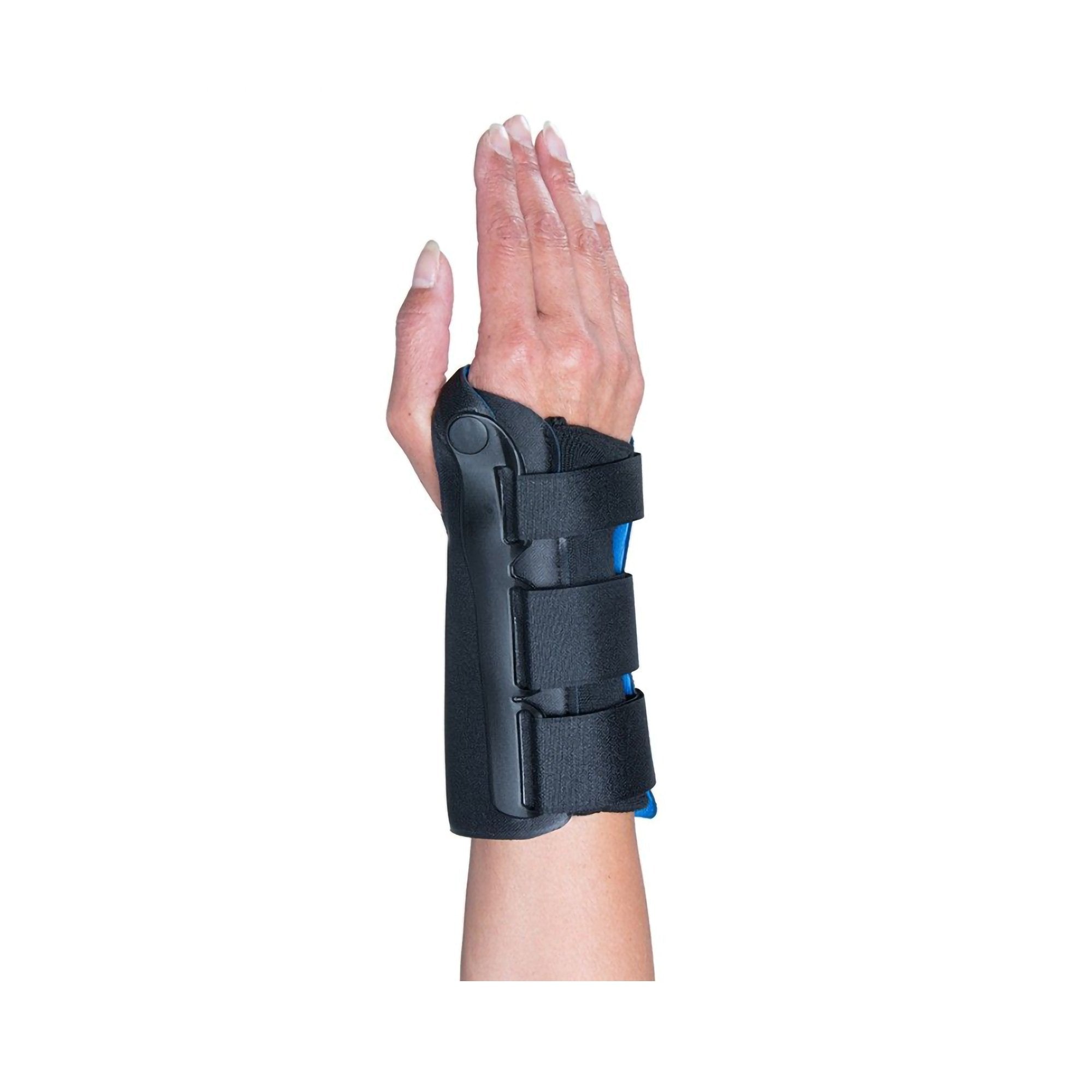 Wrist Brace Ossur® Exoform® Aluminum / Plastic Left Hand Black Medium