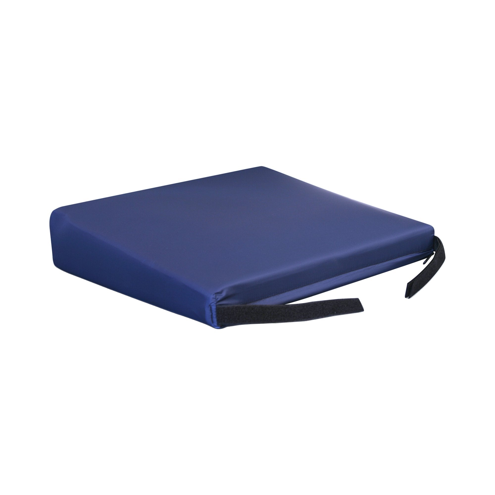 NYOrtho Seat Cushion, 18 in. W x 16 in. D x 3 in. H, Gel / Foam, Blue, Non-inflatable