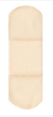 American® White Cross Adhesive Strip, 1 x 3 Inch