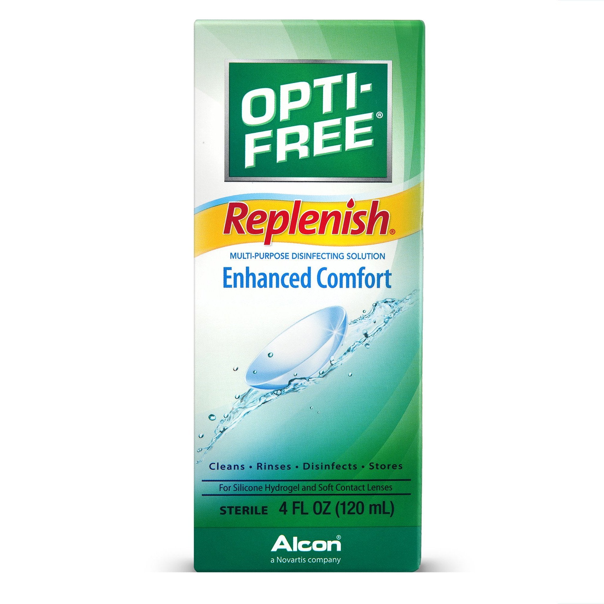 Opti Free® Replenish® Sodium Citrate / Sodium Chloride / Boric Acid Contact Lens Solution