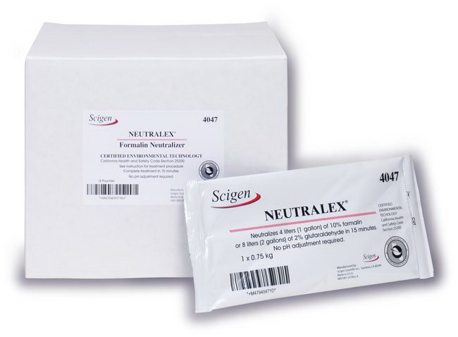 Histology Reagent Scigen Neutralex™ Formalin Neutralizer Spill Control Proprietary Mix 750 Gram