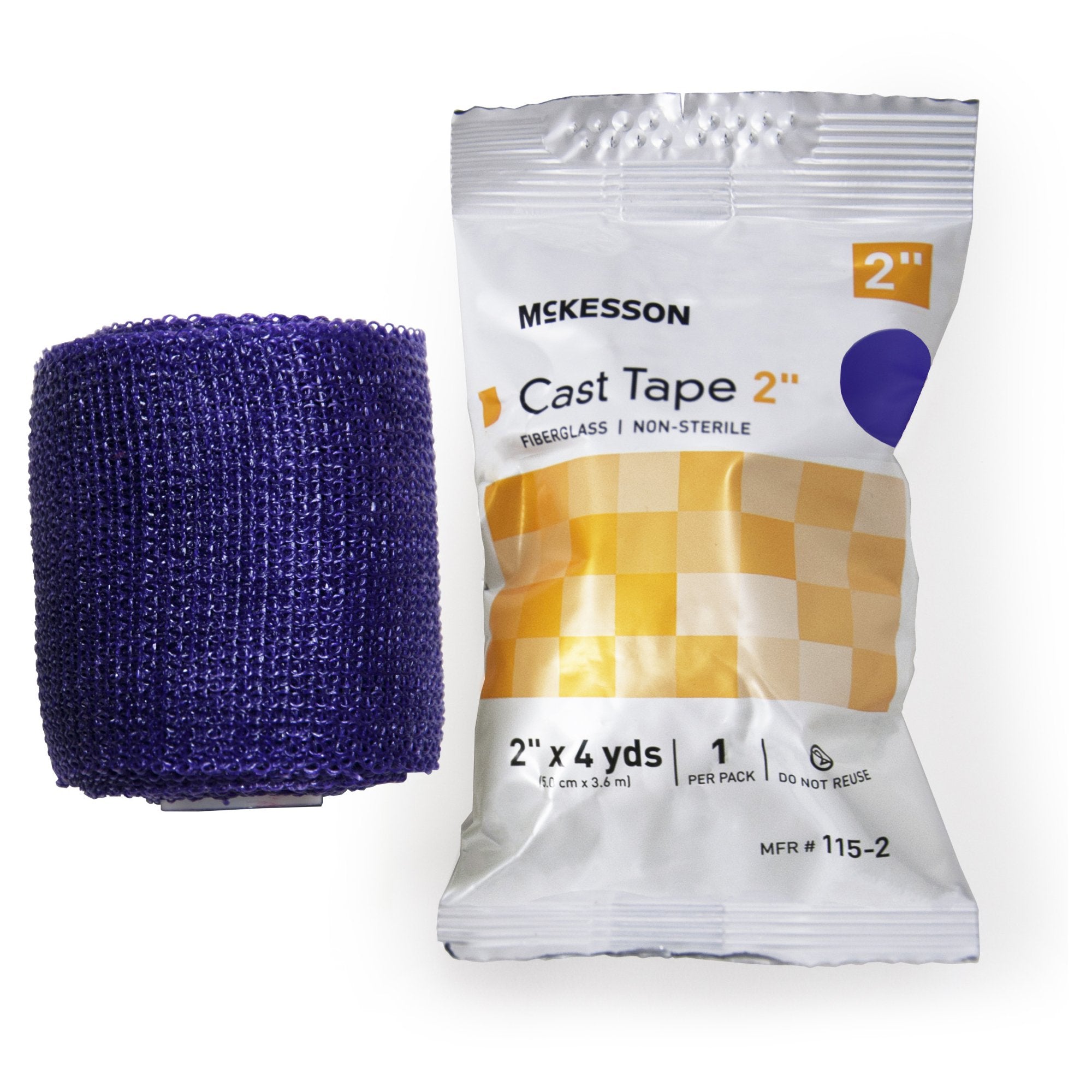 McKesson Purple Cast Tape, 2 Inch x 4 Yard