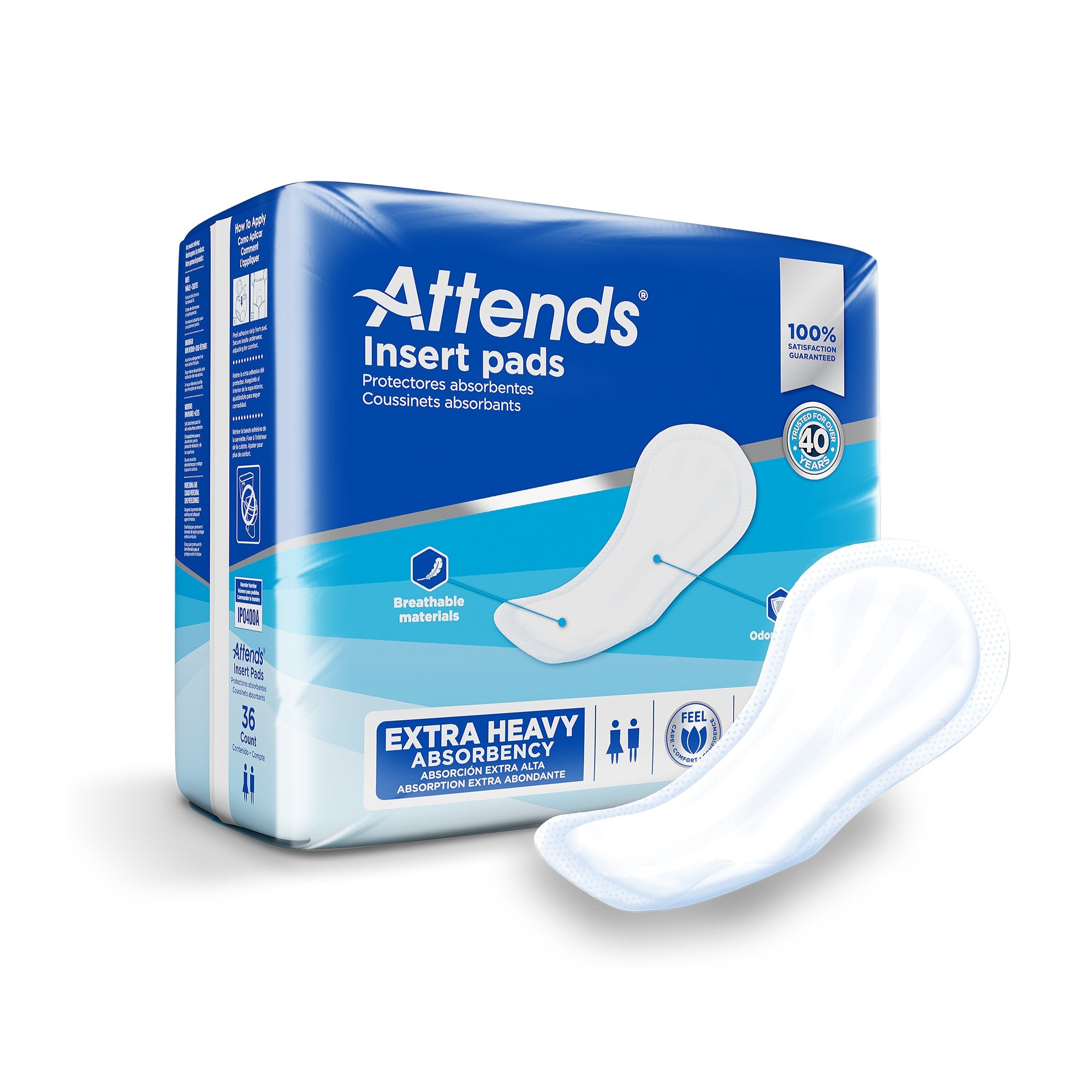 Attends® Insert Pad Incontinence Liner