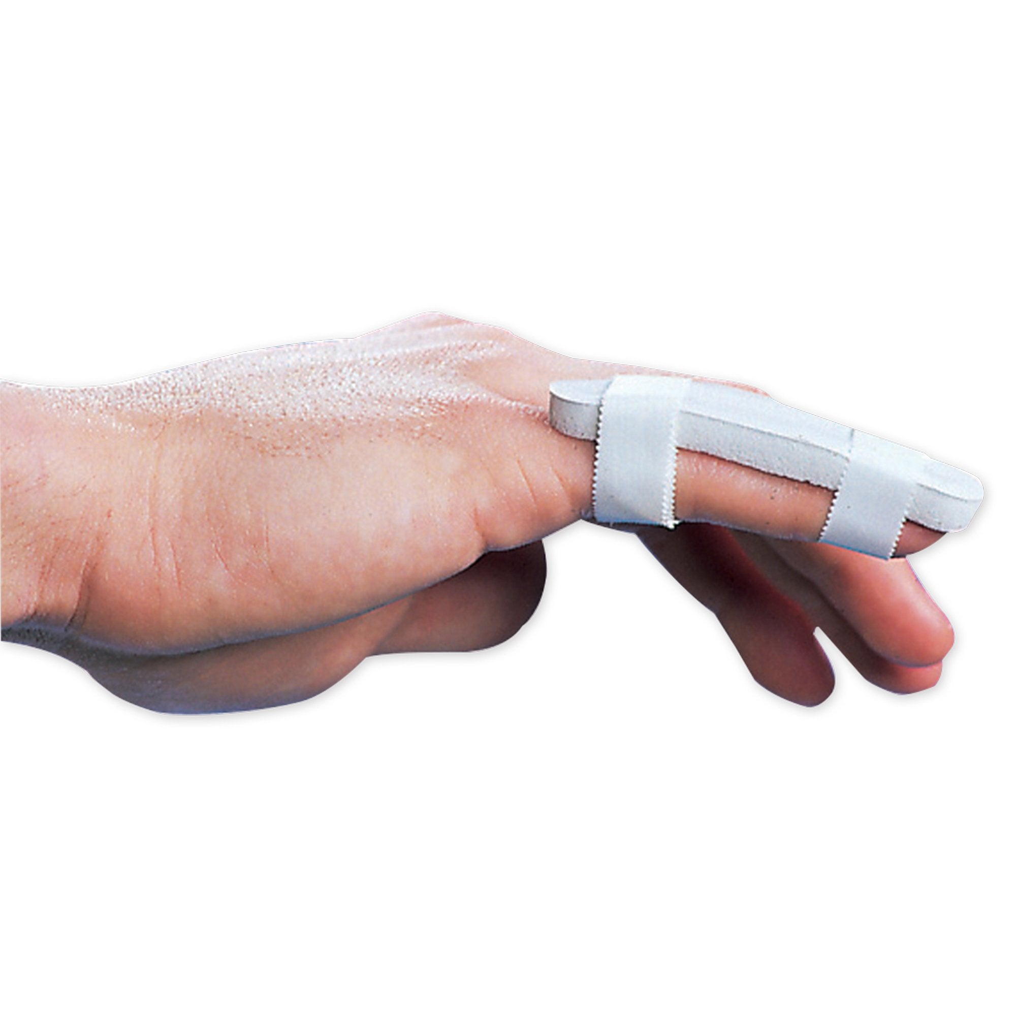 Finger Splint Plastalume® Adult Size A-3 Without Fastening Left or Right Hand White