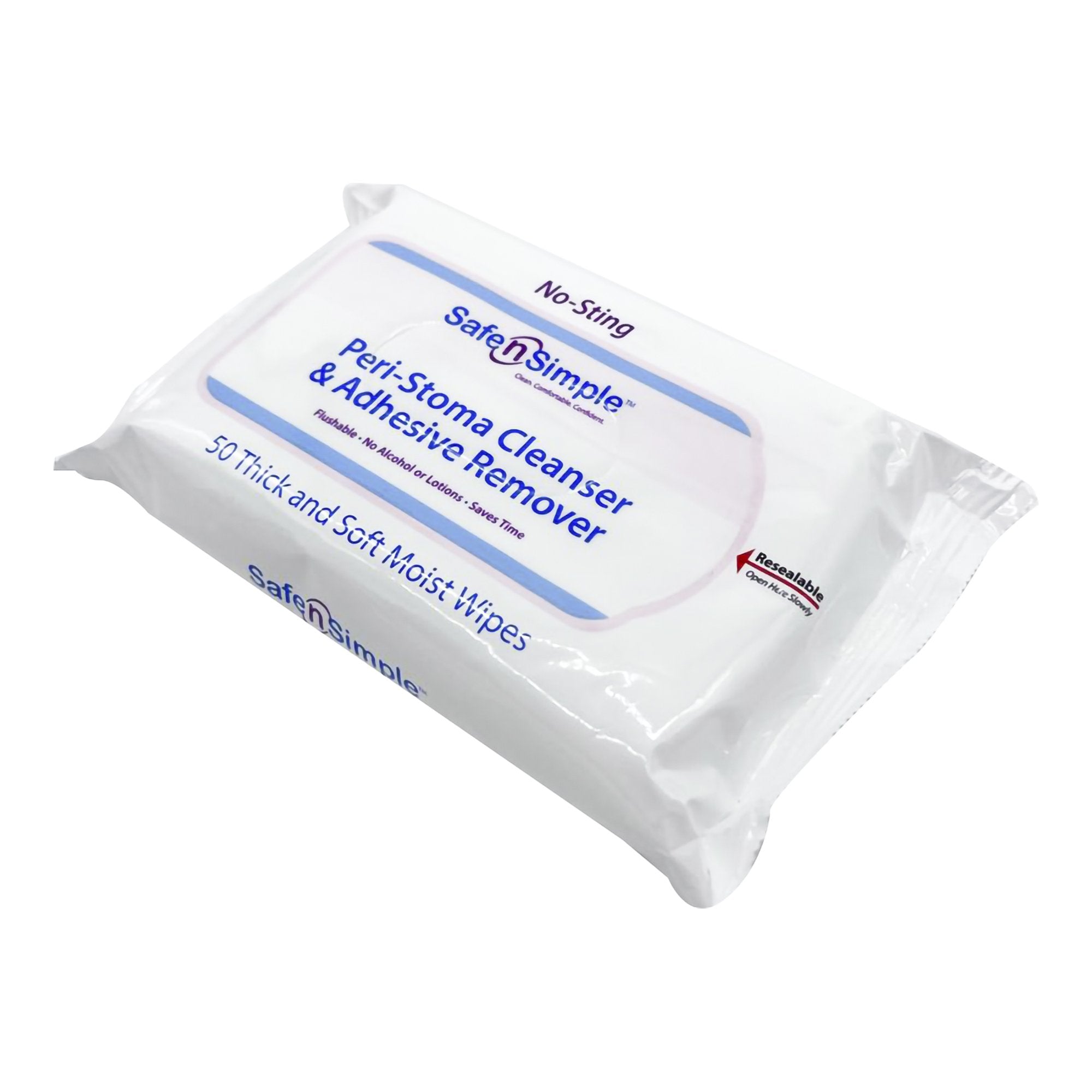 Safe n Simple™ Adhesive Remover Wipes