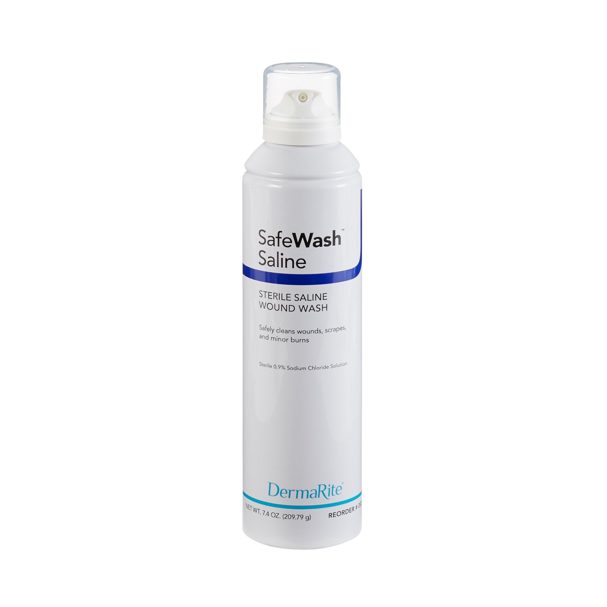 SafeWash™ Irrigation Solution, Sodium Chloride 0.9%, 7.1-ounce Spray Can