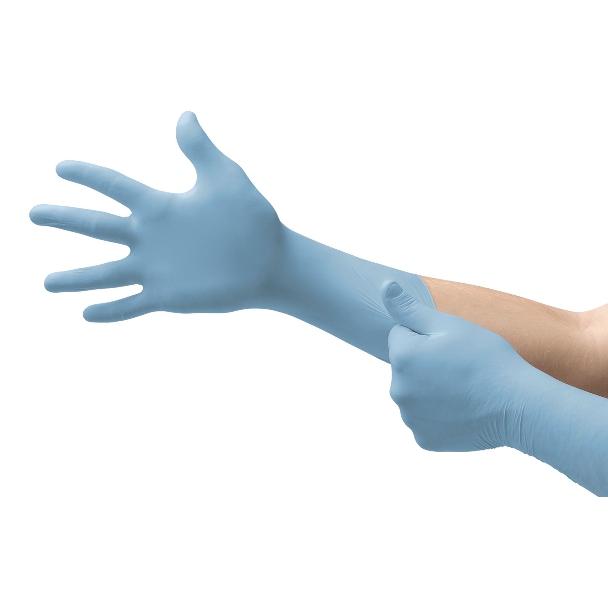 Integra® EC Extended Cuff Length Exam Glove, Large, Blue