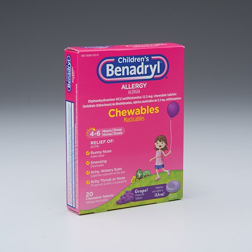 Children's Benadryl® Diphenhydramine Children's Allergy Relief