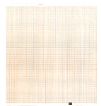 Recording Chart Paper Nihon Kohden™ Chart Paper 8.27 X 69 Inch Z-Fold Orange Grid