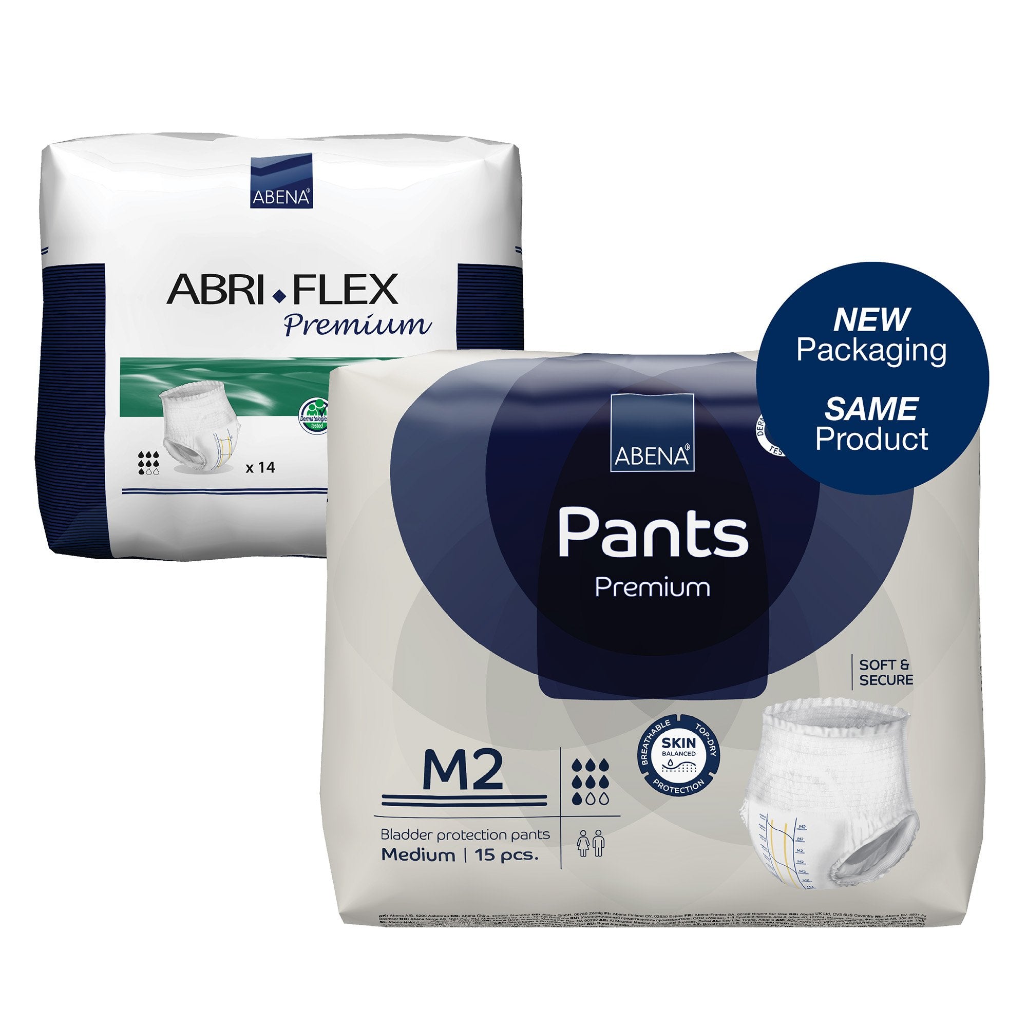 Abena® Premium Pants M2 Incontinence Brief, Medium