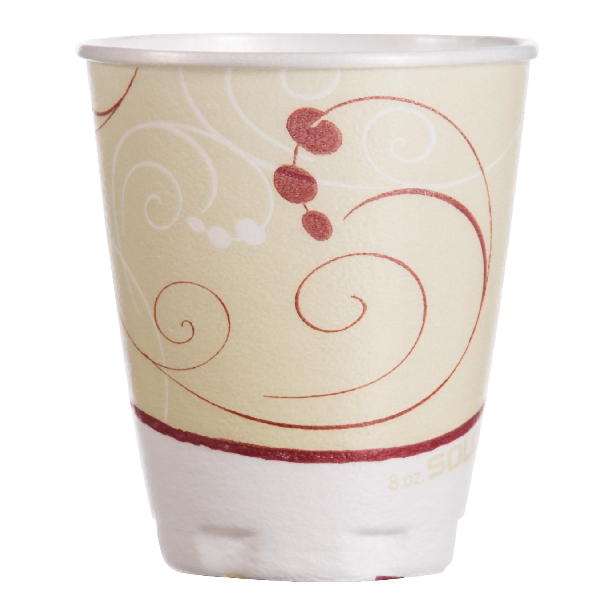 Insulated Drinking Cup Trophy® Plus™ 8 oz. Symphony® Print Paper Disposable