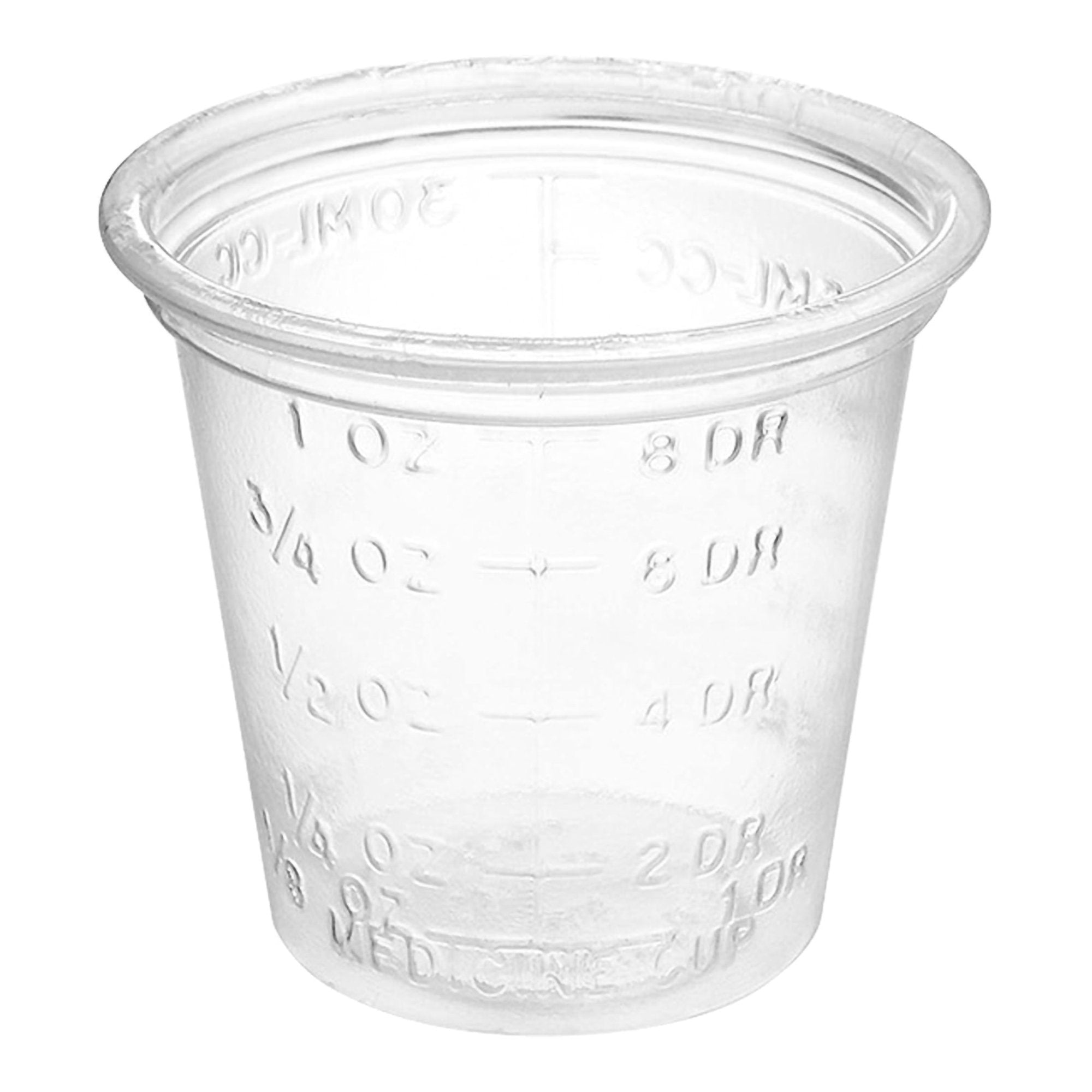 Medicine Cup Solo® 1 oz. Clear Plastic Disposable NonSterile