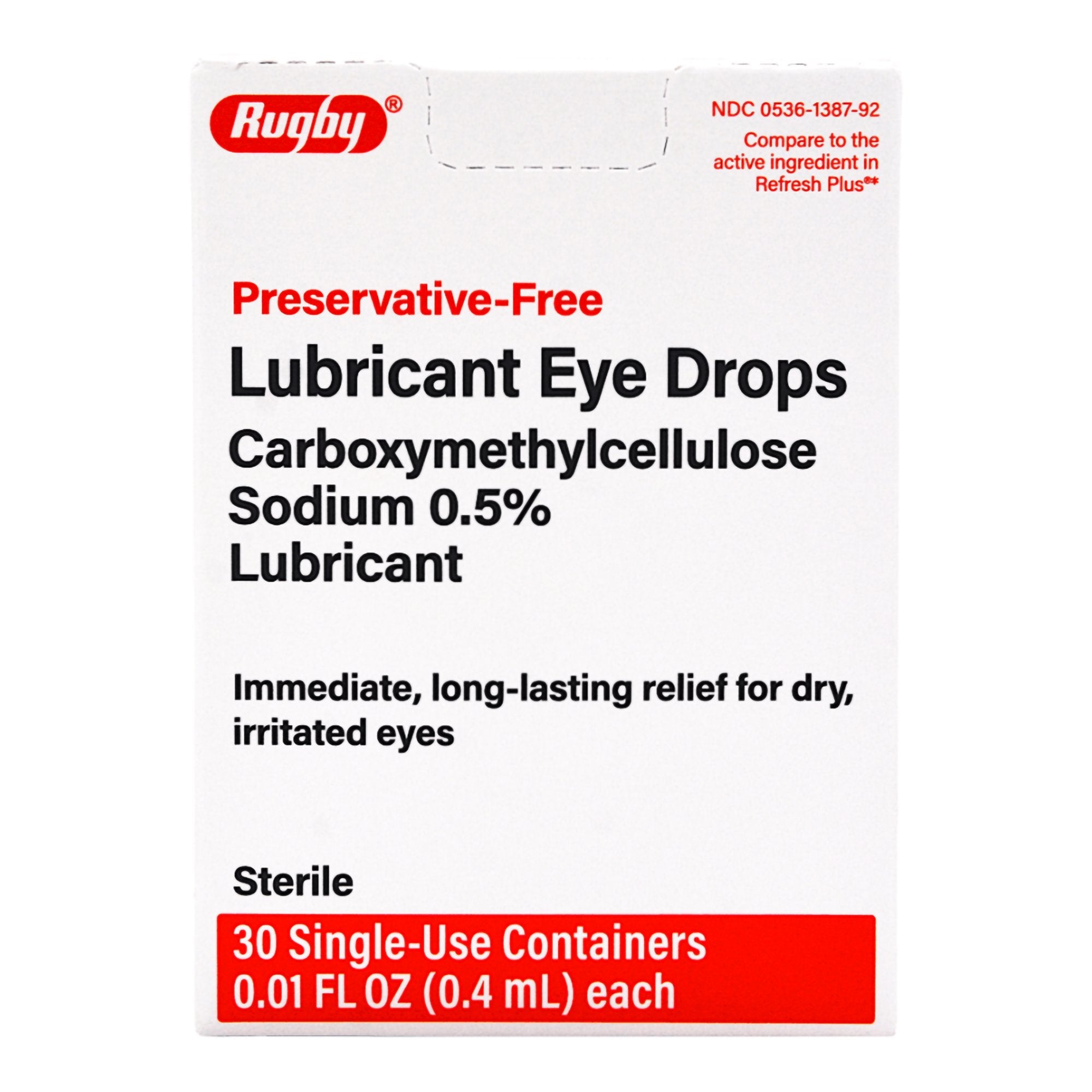 Eye Lubricant 30 per Box Eye Drops