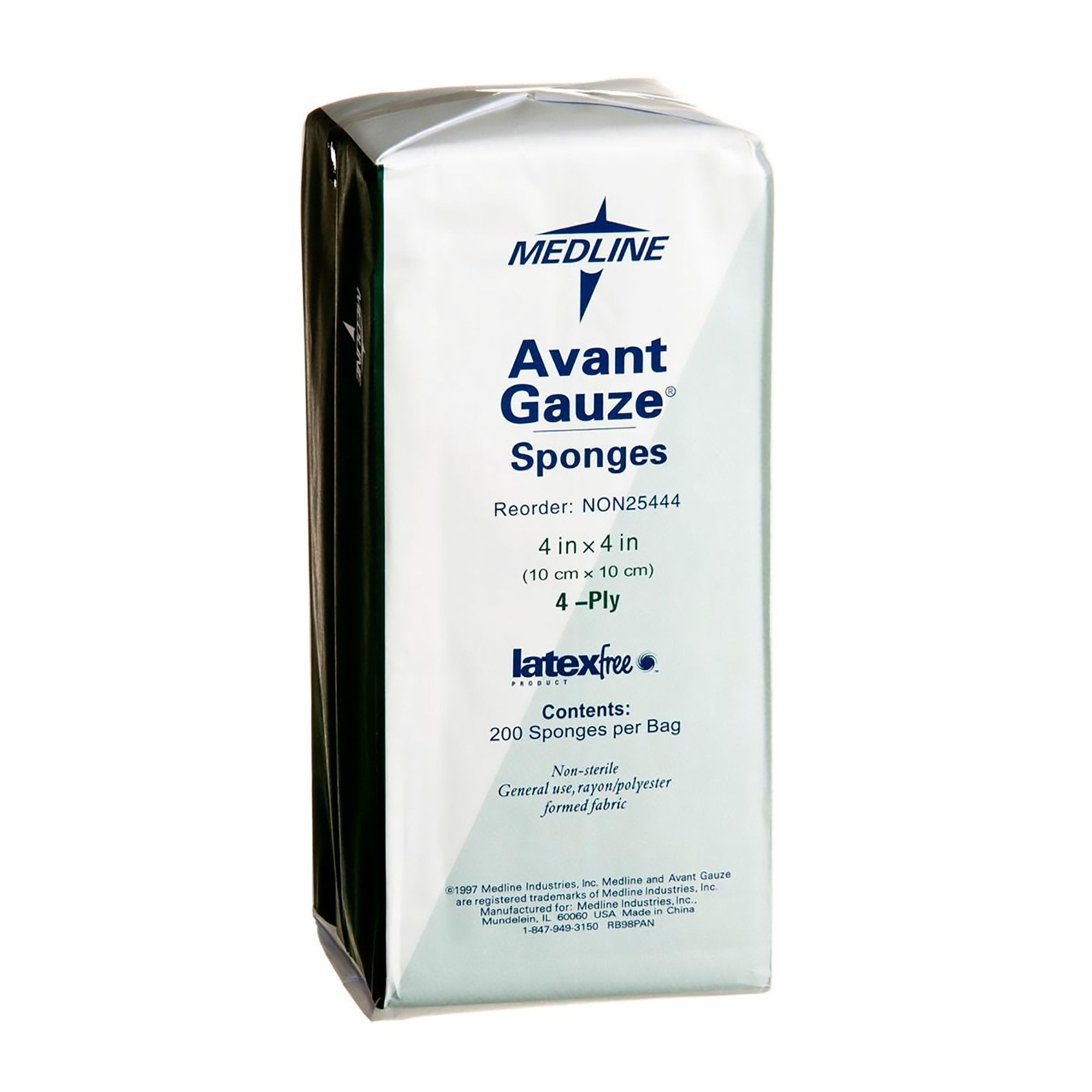 Avant Gauze® Nonwoven Sponge, 4 x 4 Inch