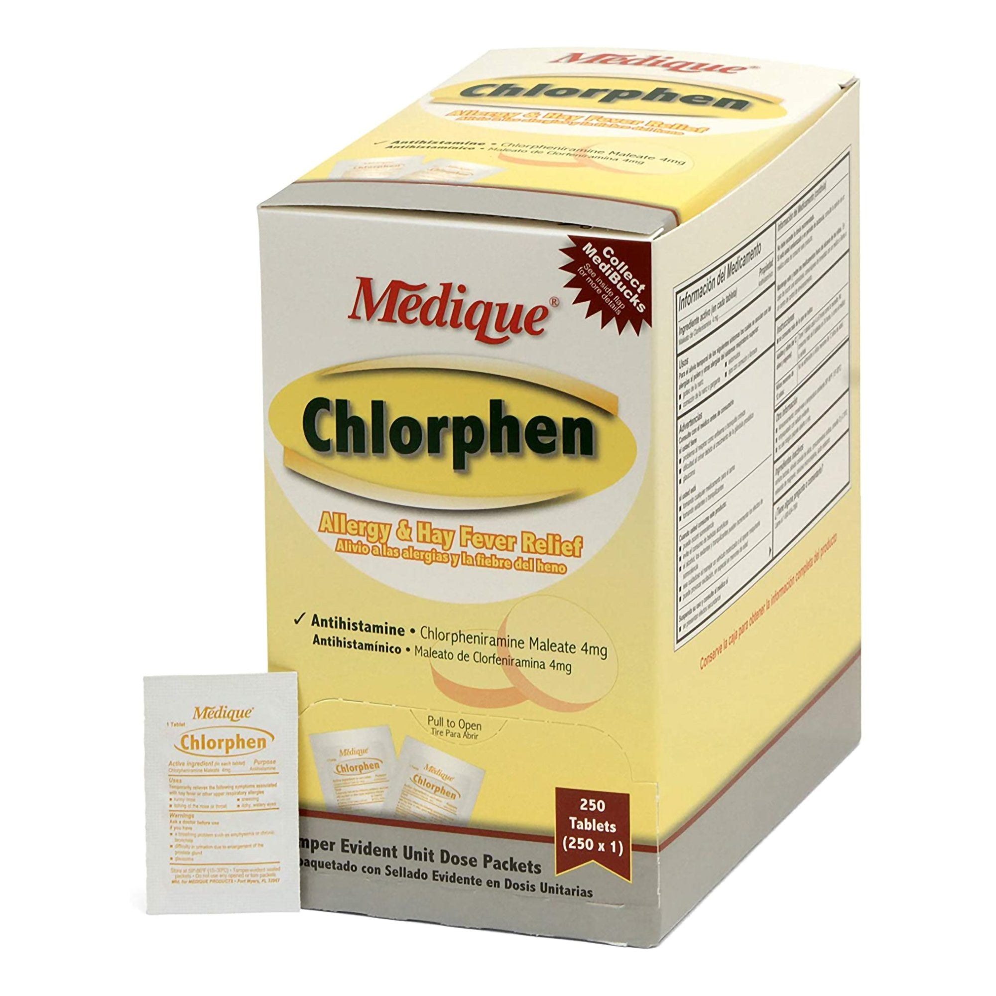 Chlorphen Chlorpheniramine Maleate Allergy Relief