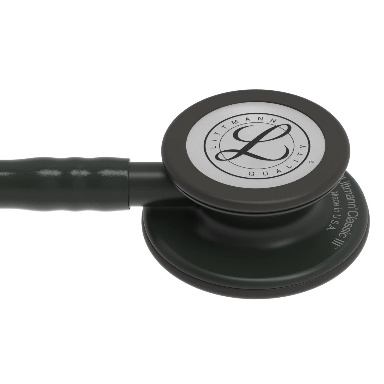 Clinician Stethoscope 3M™ Littmann® Classic III™ Black 1-Tube 27 Inch Tube Convertible Chestpiece