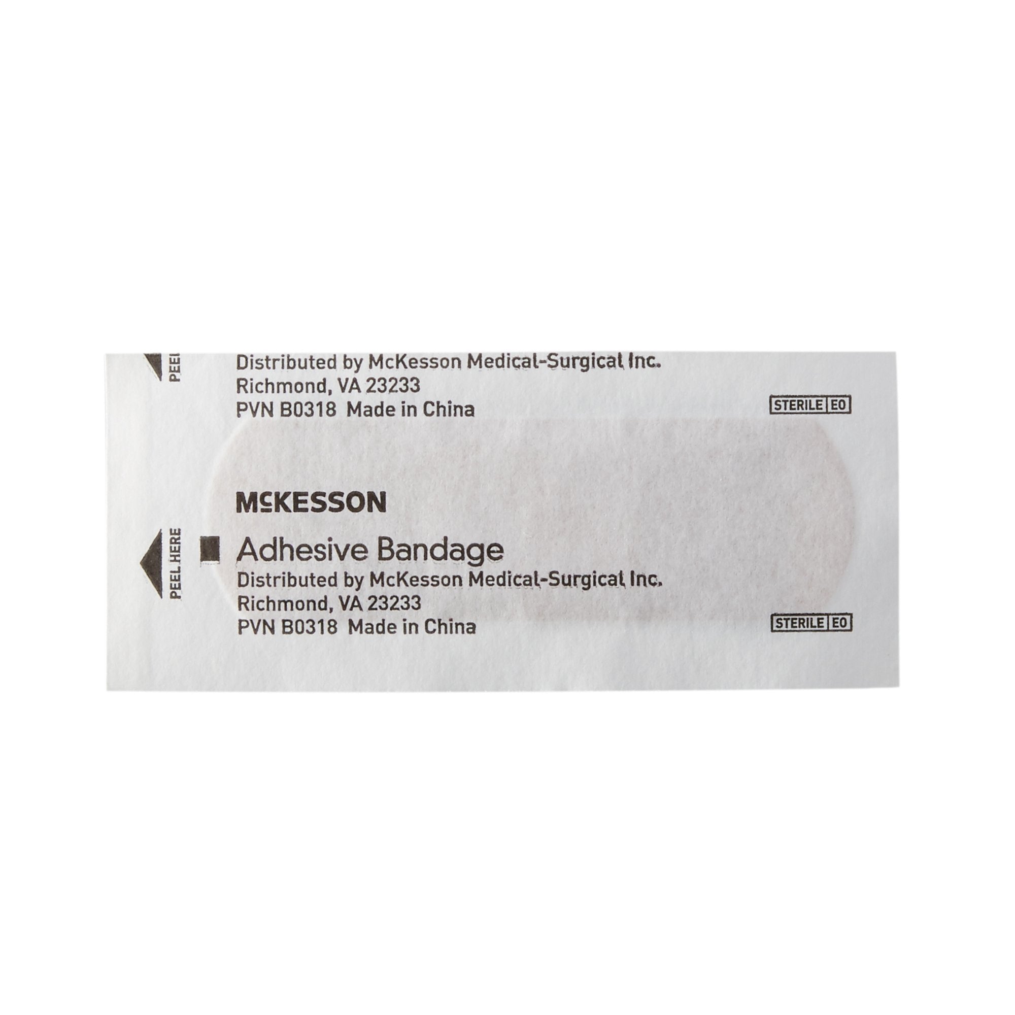 McKesson Tan Adhesive Strip, 1 x 3 Inch