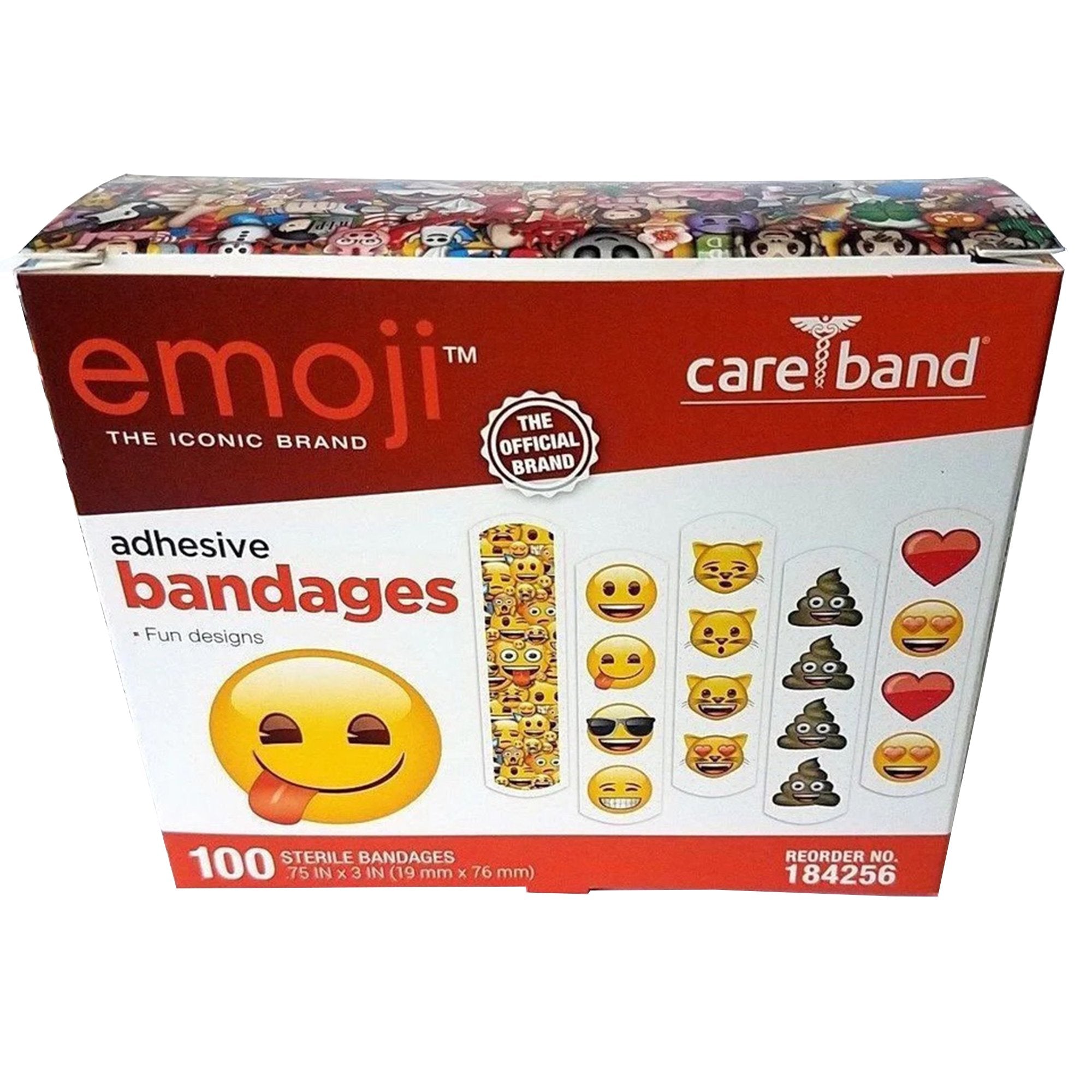 Emoji™ Adhesive Strip, ¾ x 3 Inch