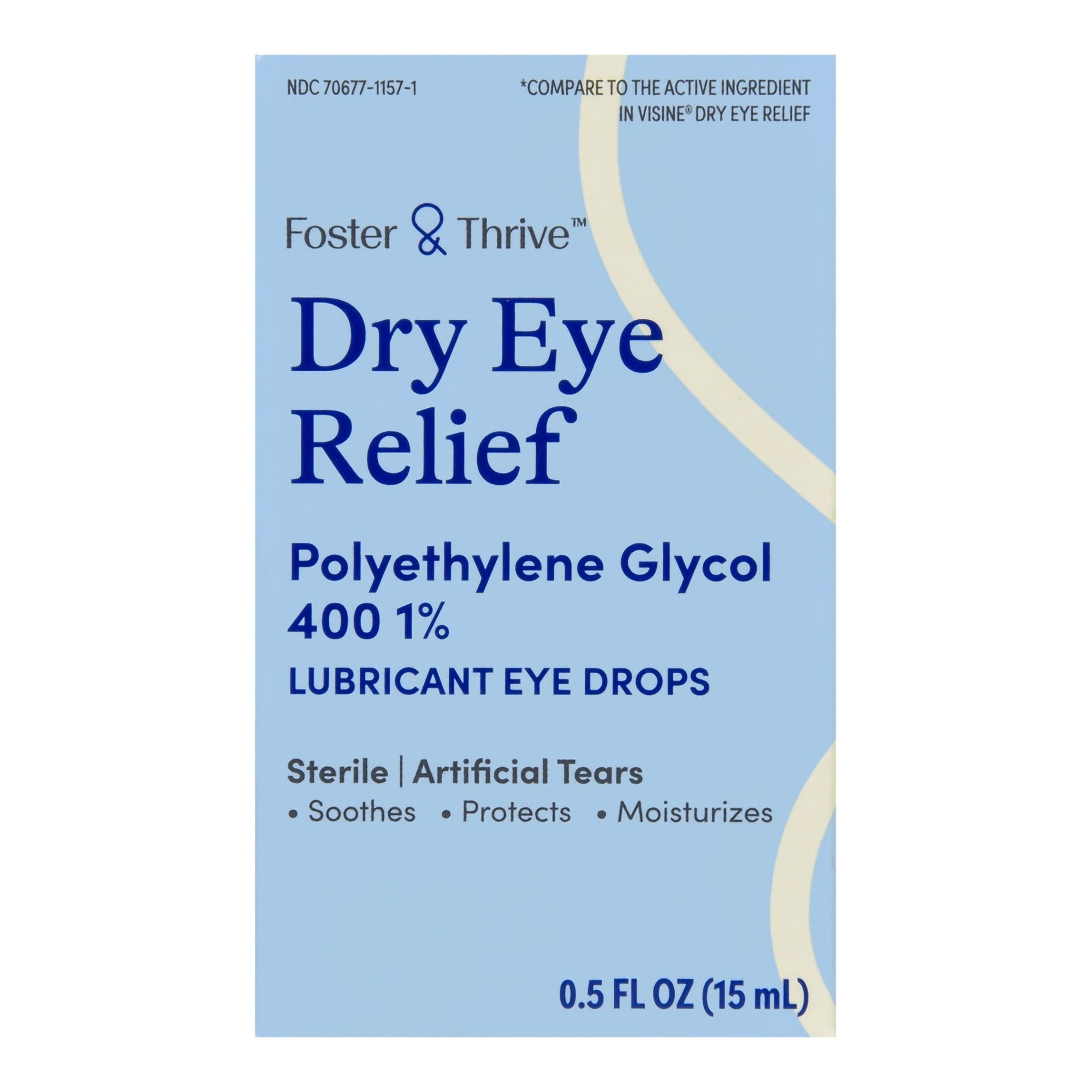 Eye Lubricant Foster & Thrive® 0.5 oz. Eye Drops