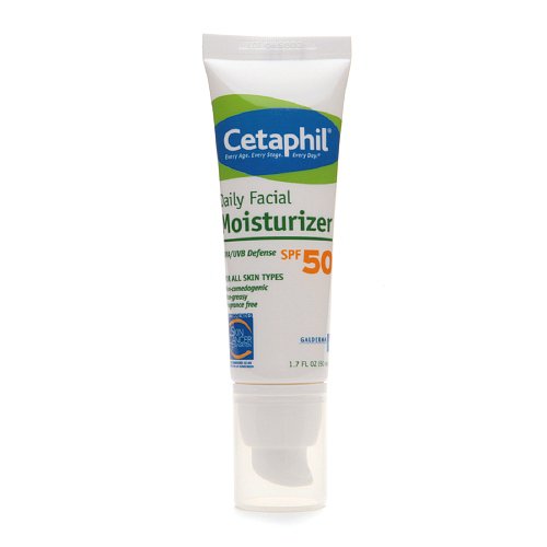 Facial Moisturizer Cetaphil® with Sunscreen 1.7 oz. Tube Unscented Lotion