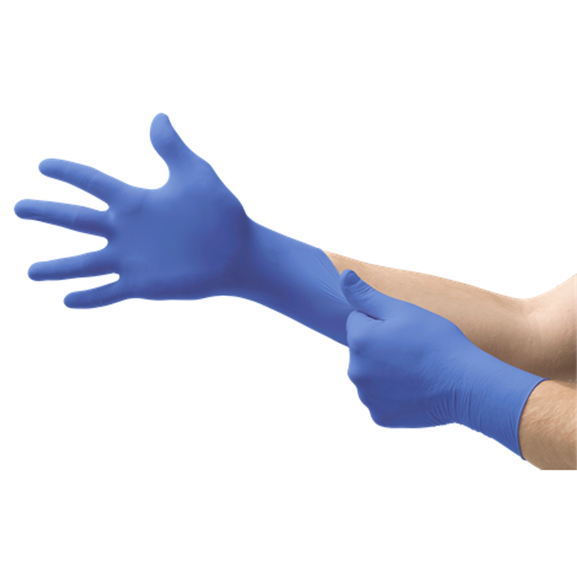 Microflex Ultraform Nitrile Exam Glove, Large, Blue