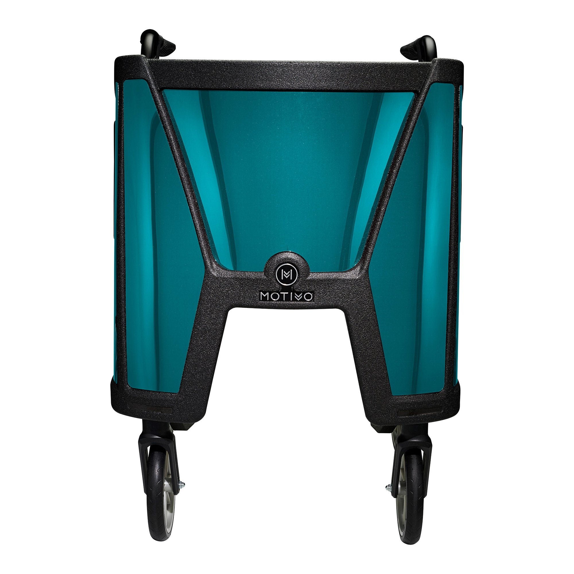 Tour Four-Wheel Rollator, 31 to 37 Inch Handle Height, Ocean Teal