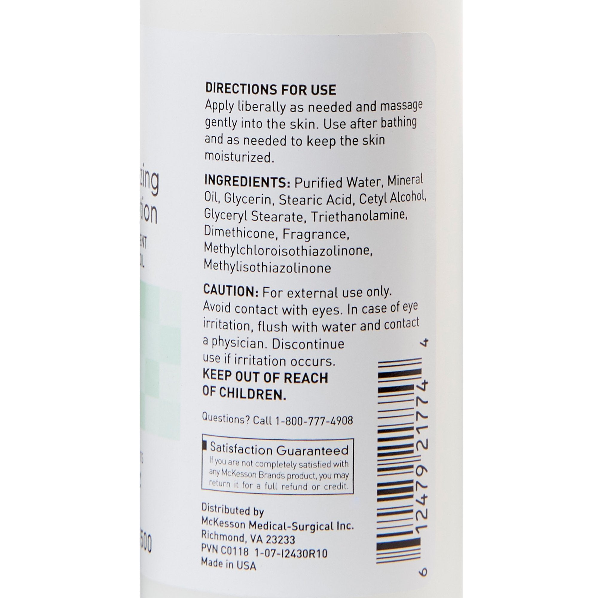 McKesson Moisturizer, 4 oz. Bottle