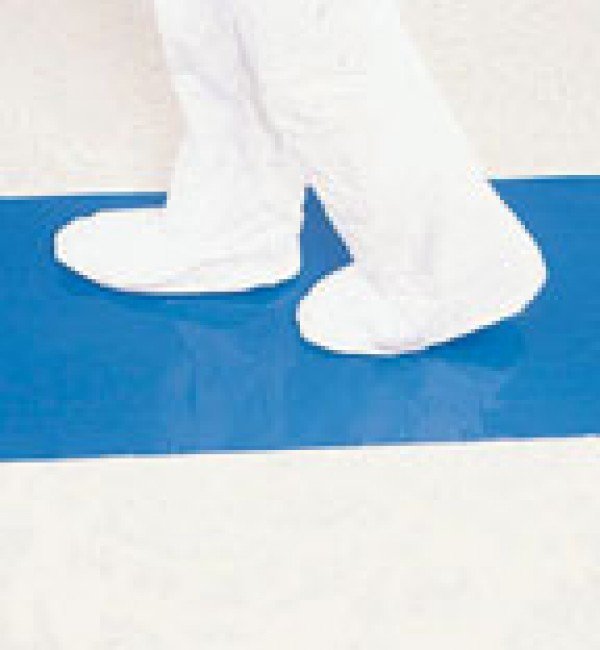 Adhesive Floor Mat Fisherbrand™ 18 X 36 Inch Blue Polyethylene