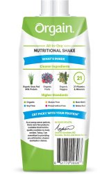 Orgain® Organic Nutrition™ Strawberry Nutritional Shake, 11-ounce carton