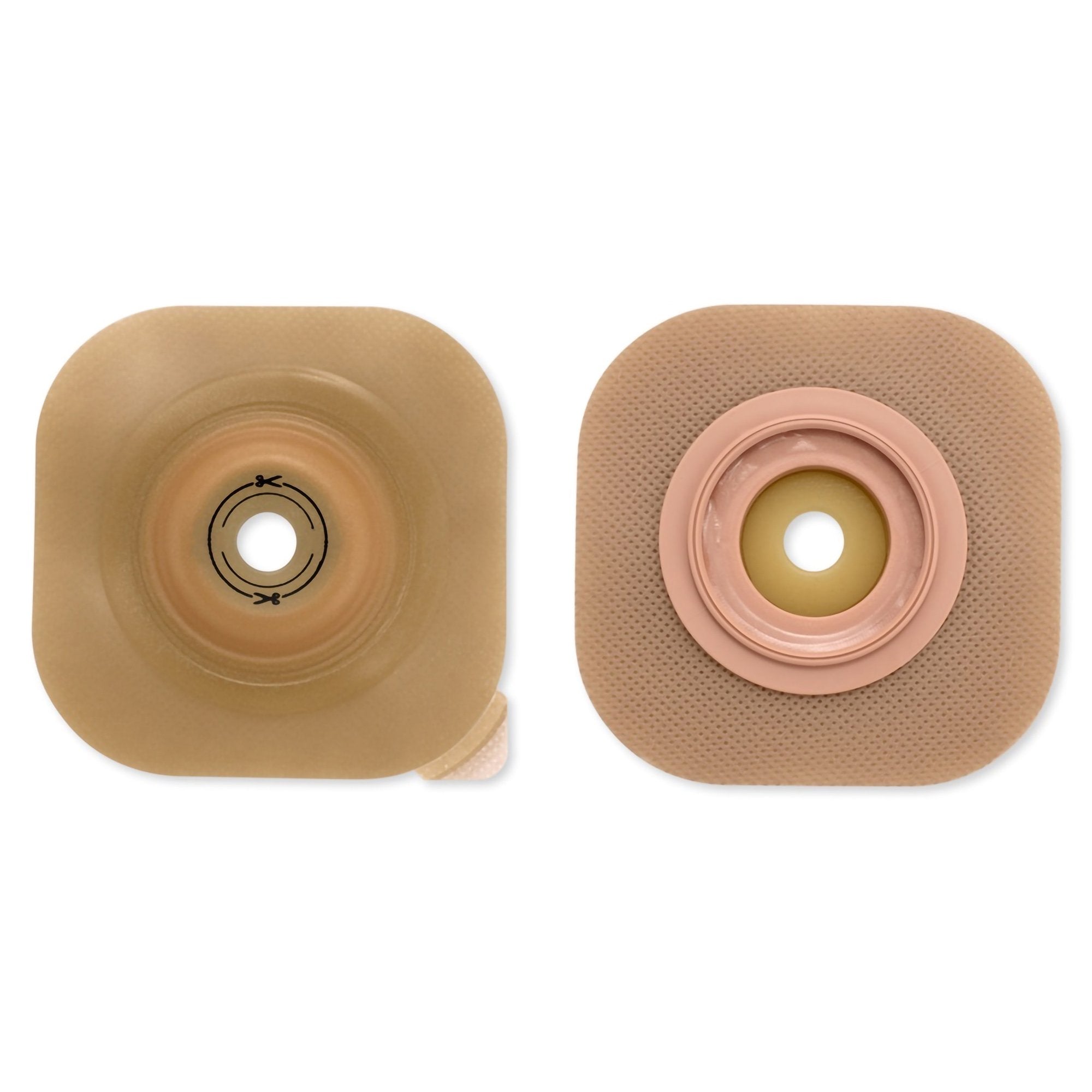 Ostomy Barrier CeraPlus™ New Image™ Trim to Fit, Extended Wear Adhesive without Tape 57 mm Flange Up to 1-1/2 Inch Opening