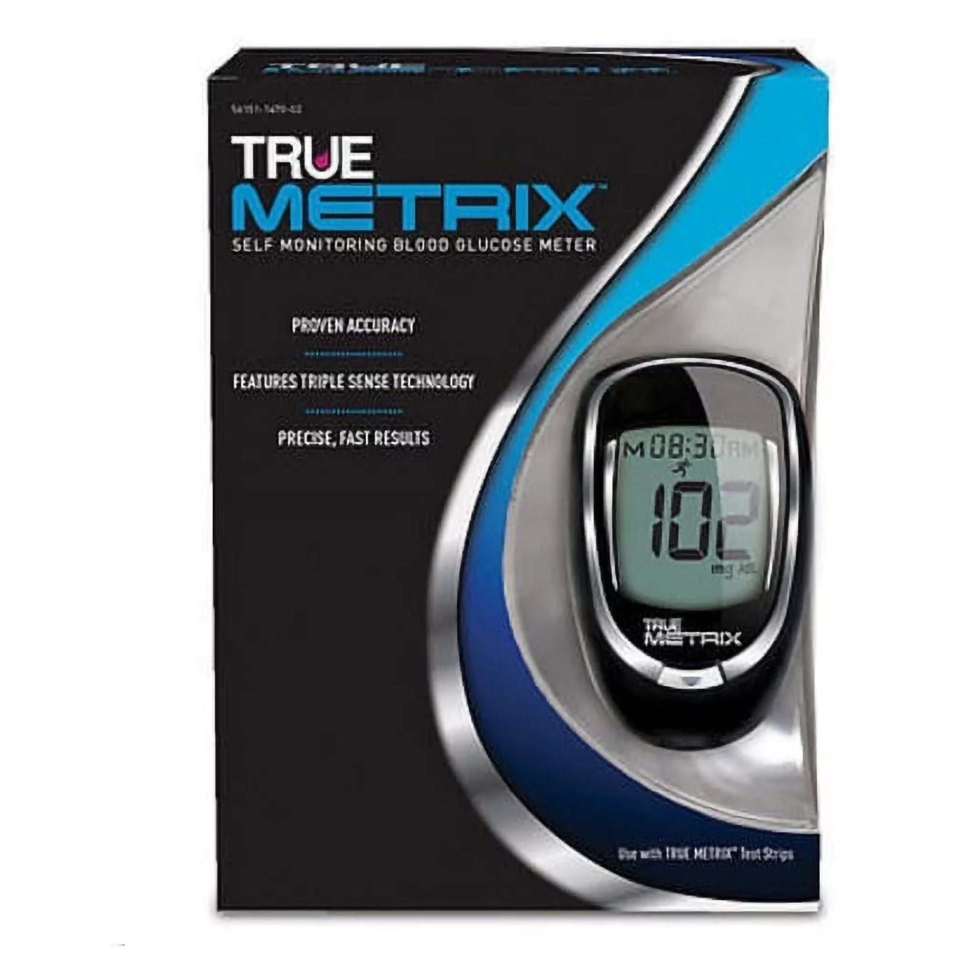 Blood Glucose Meter TRUE METRIX® 4 Second Results Stores up to 500 Results No Coding Required