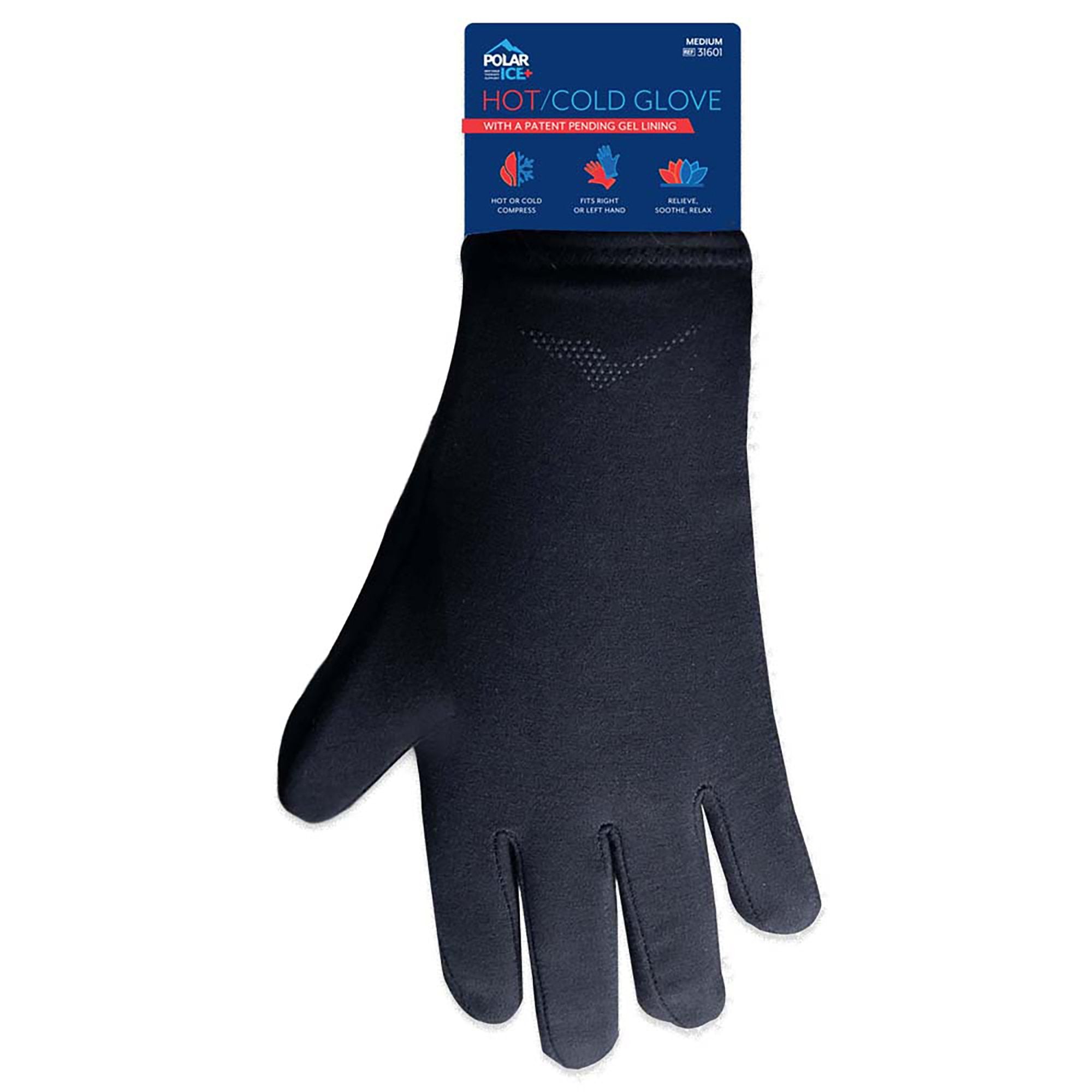 Hot / Cold Therapy Glove Polar Ice® Full Finger Large Ambidextrous