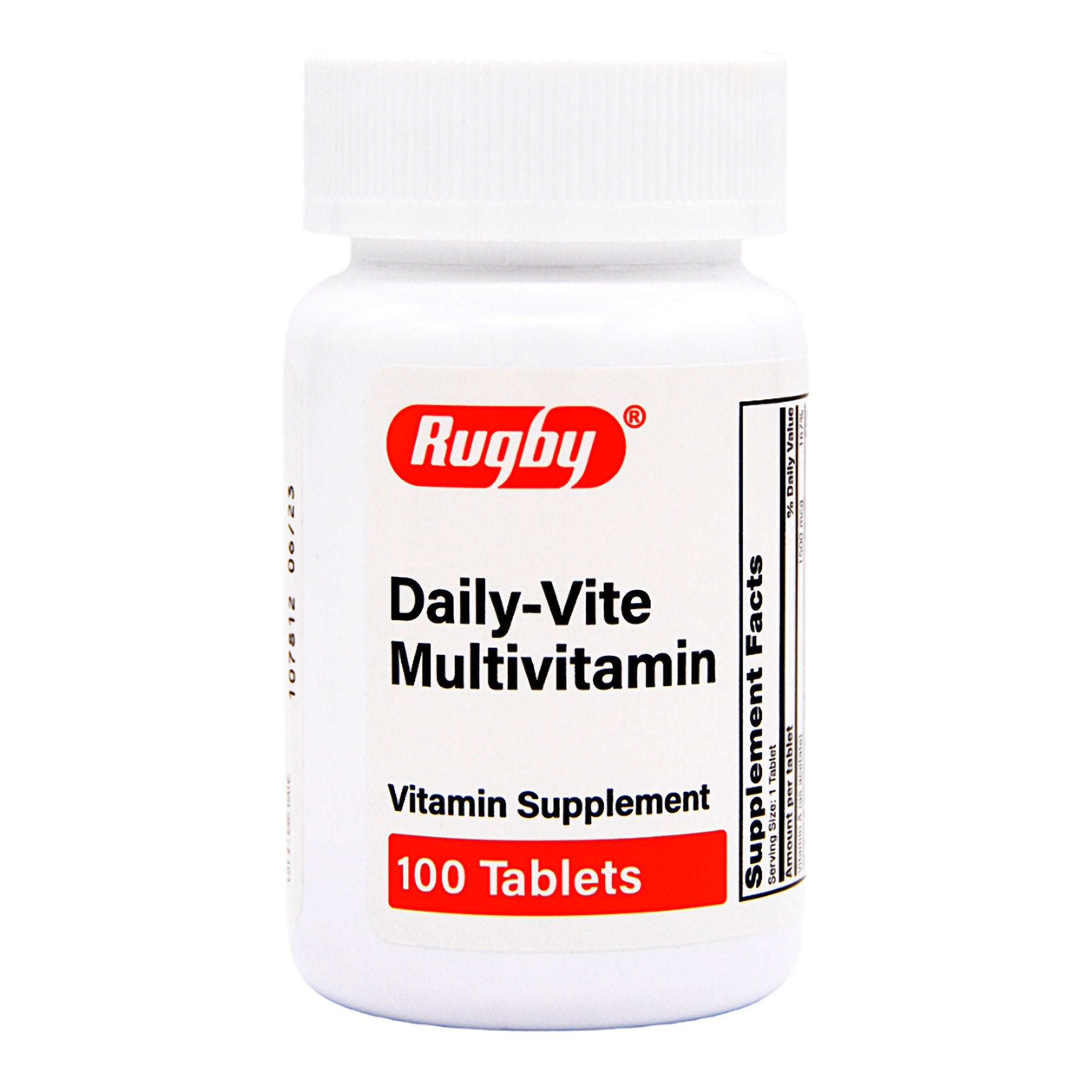 Multivitamin Supplement Tablet 100 per Bottle