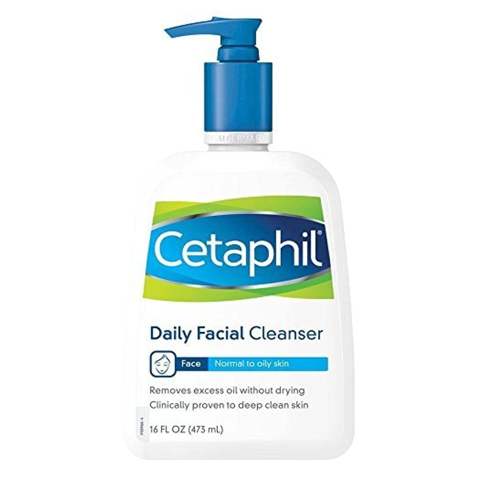 Cetaphil® Unscented Daily Facial Cleanser, 16 oz.