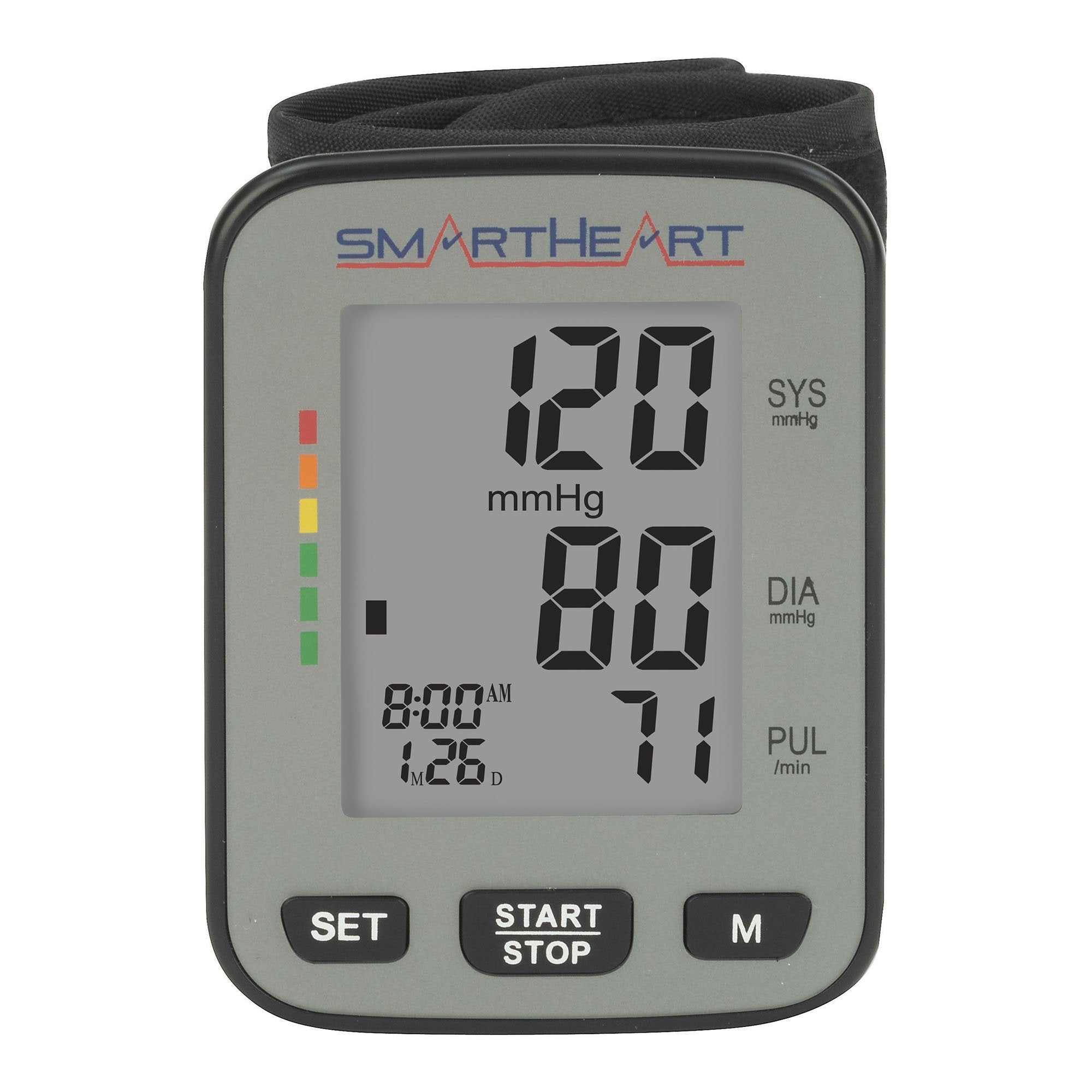 SmartHeart Premium Talking Wrist Blood Pressure Monitor